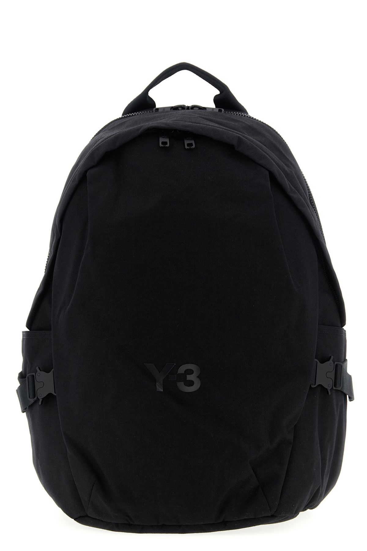 Y-3 Logo Backpack In Black