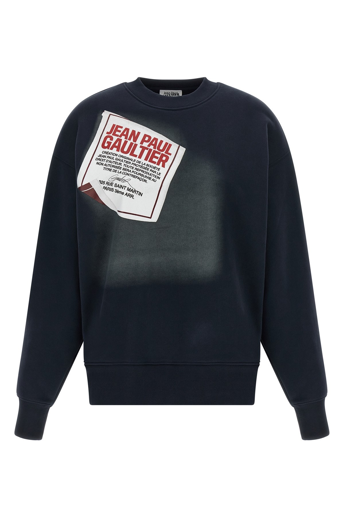 JEAN PAUL GAULTIER 'The Blue Gaultier Label' Sweatshirt
