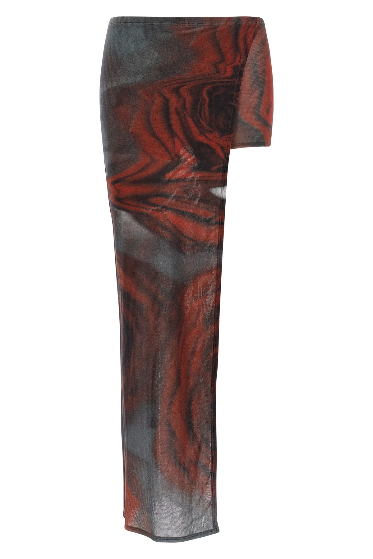 Jean Paul Gaultier The Red Blurry Roses Bermuda And Short Multicolor In Multi