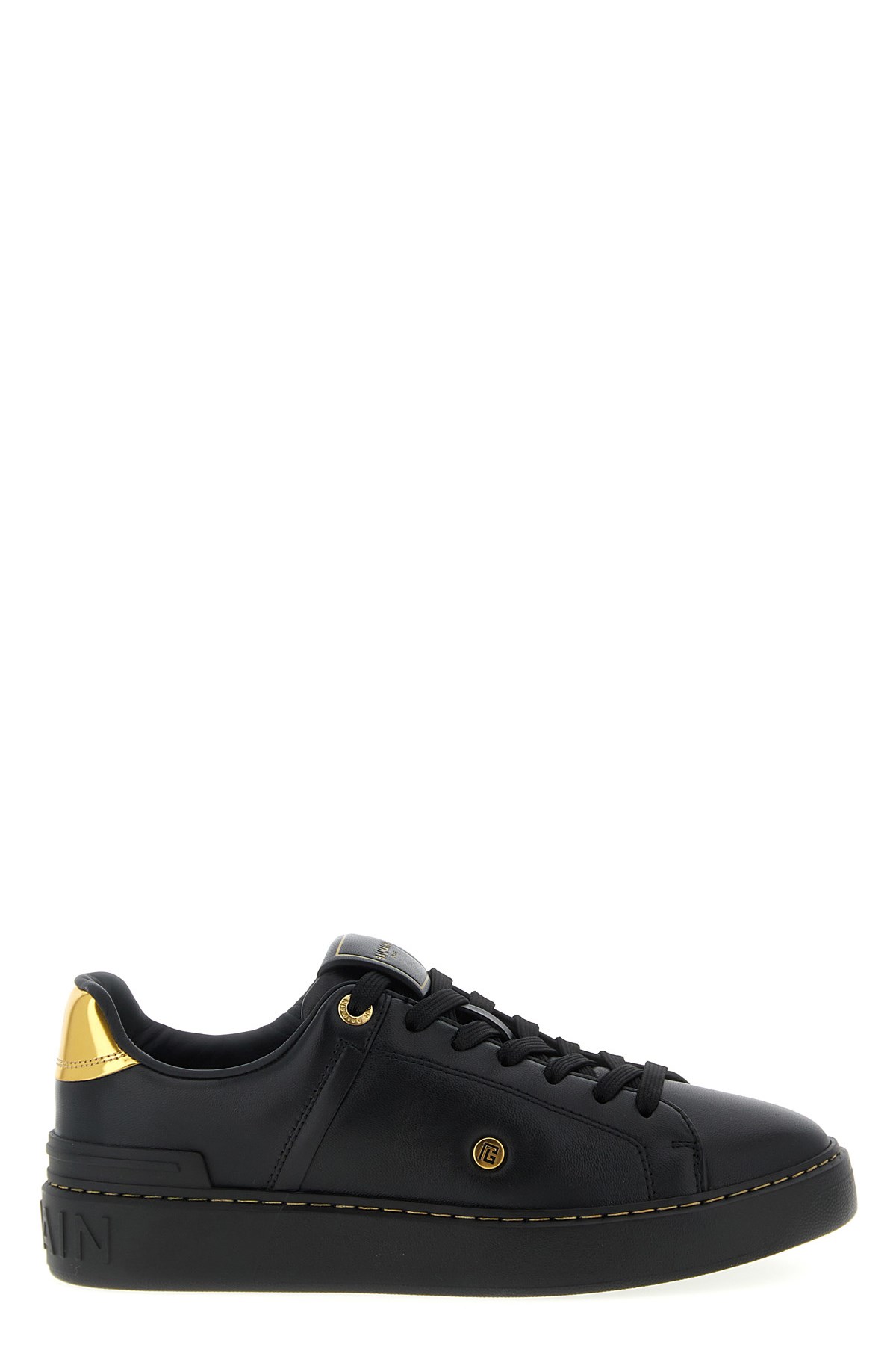 Balmain 'b-court' Sneakers In Black