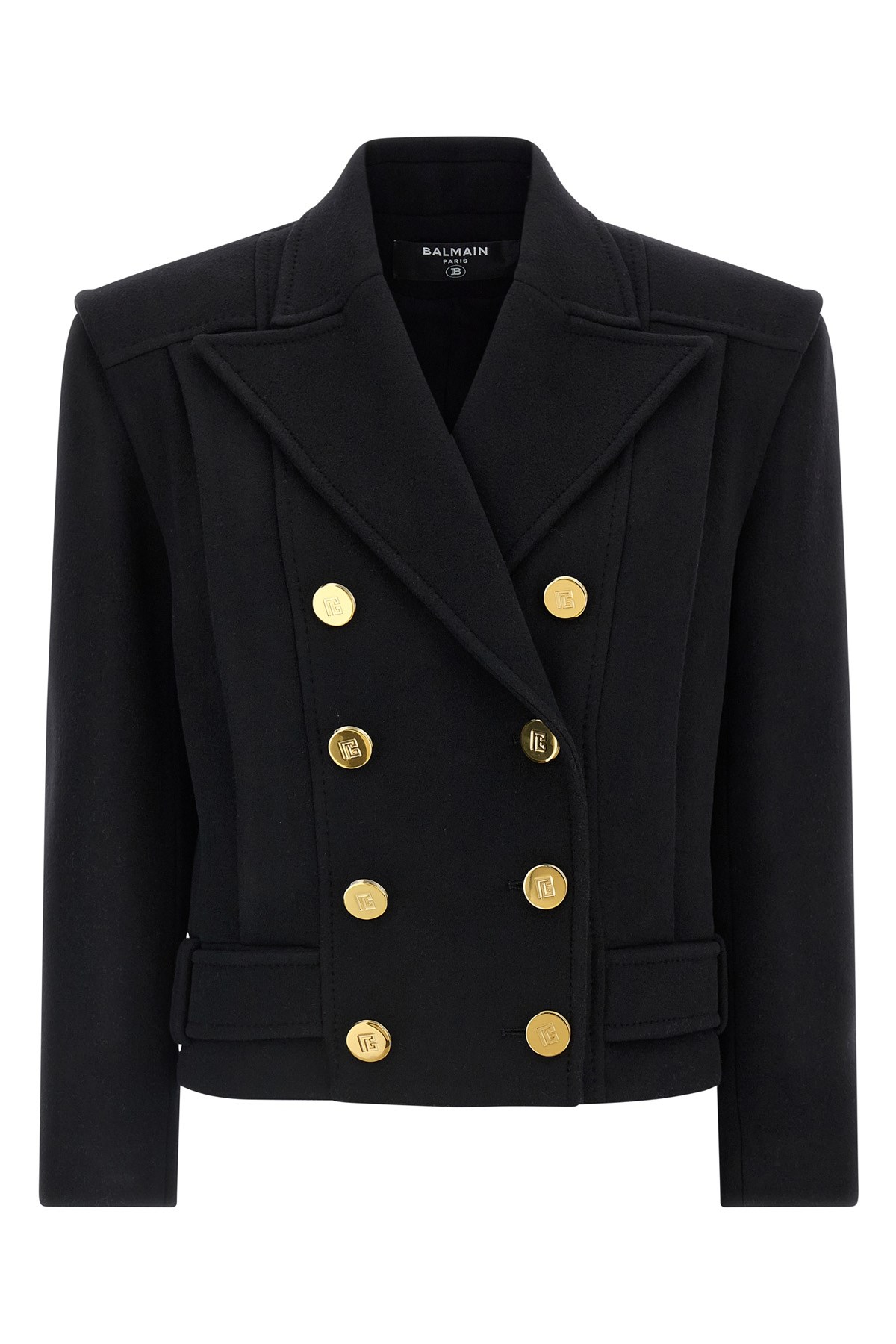Double-Breasted Coat - Size 36 FR