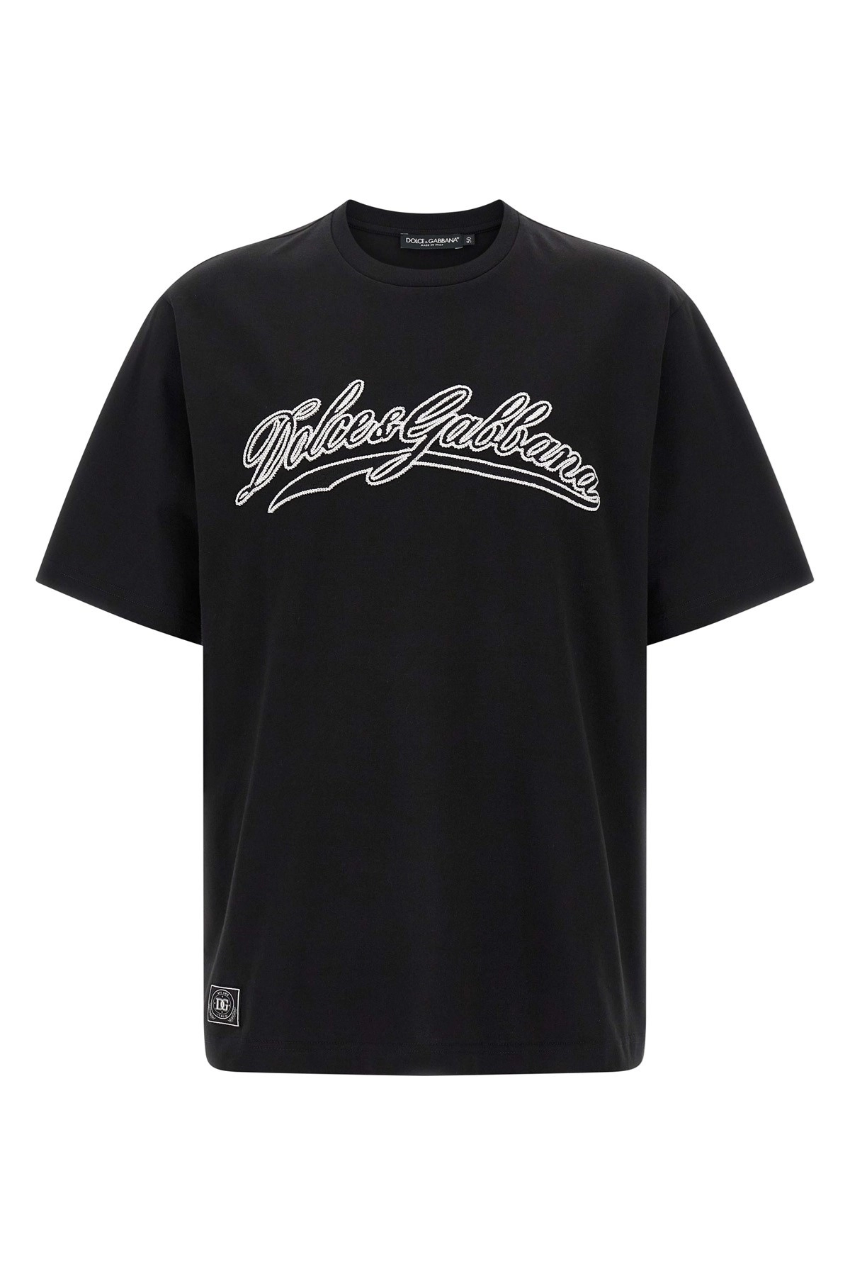Dolce & gabbana Logo embroidery t-shirt available on julian
