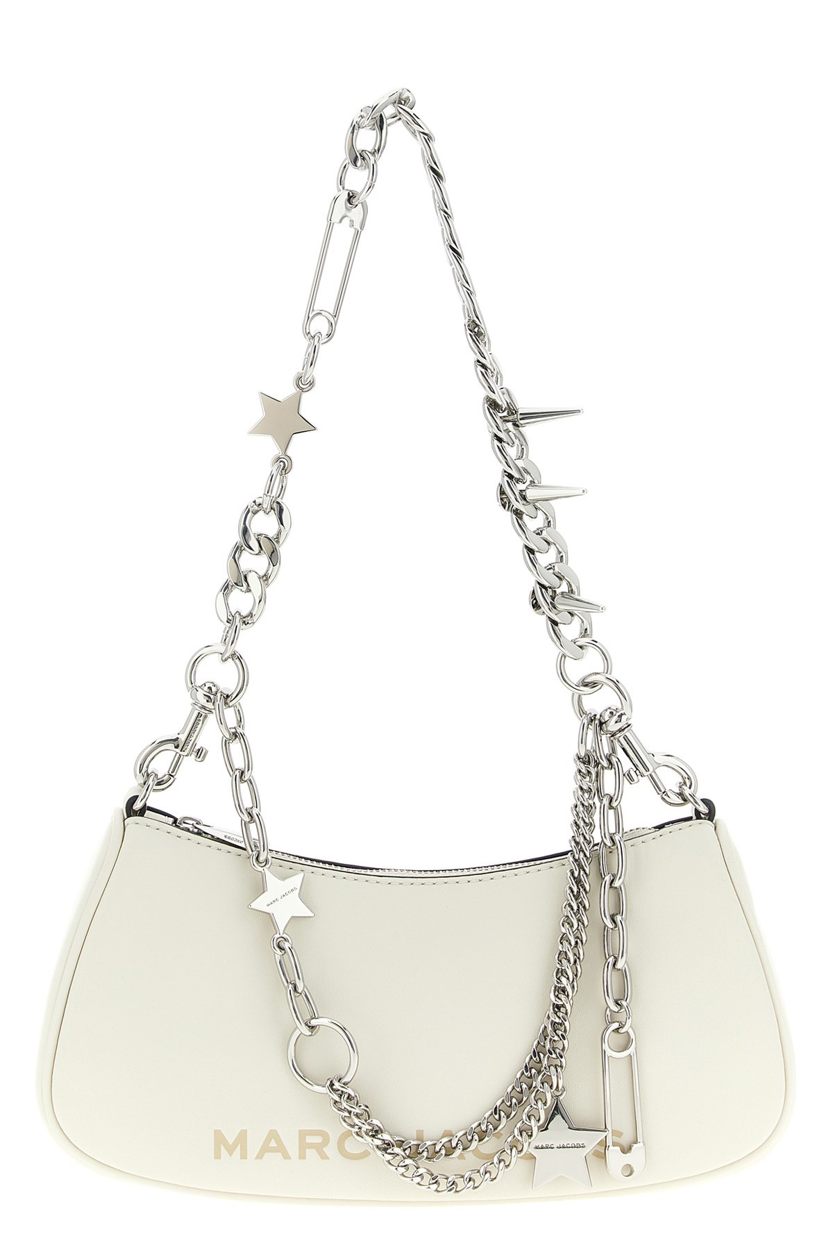 Marc Jacobs 'the Star Charm' Shoulder Bag In White