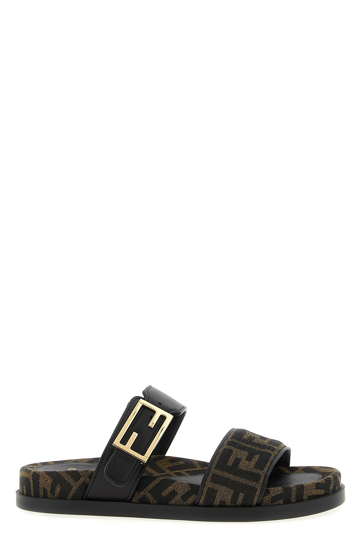 Fendi 'fendi feel' slides available on julian-fashion.com