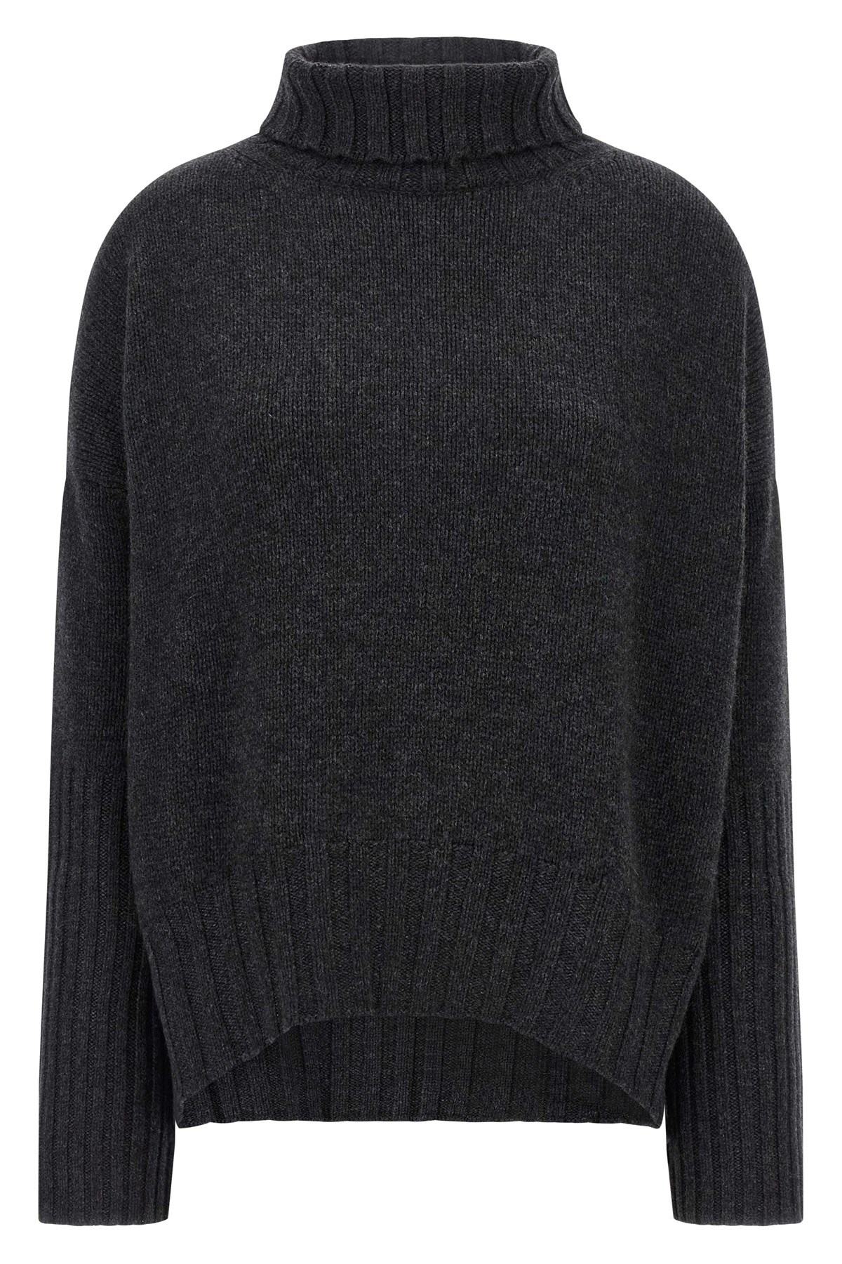 Be You Flared Sleeve Sweater In Gray