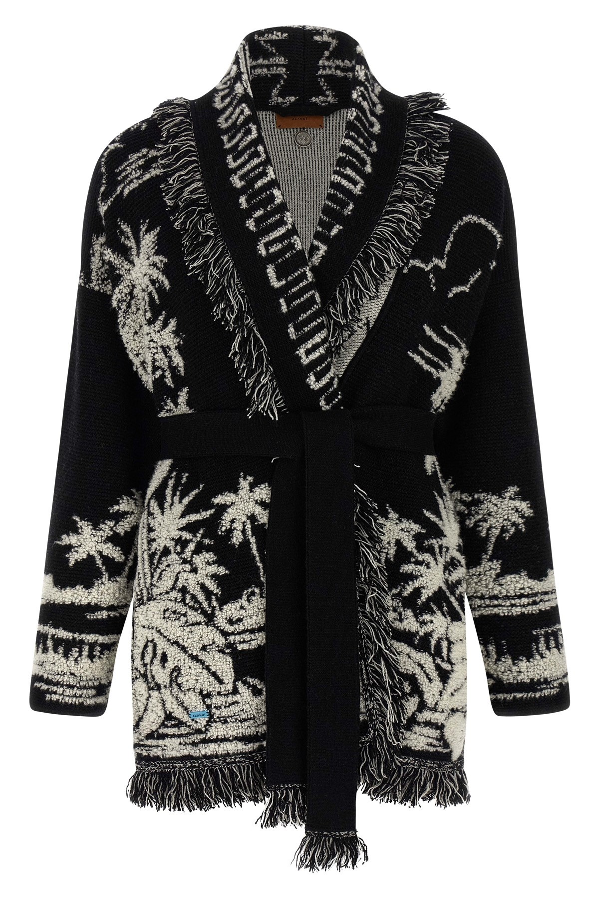 Alanui 'palm Grove Tales' Cardigan In Multi