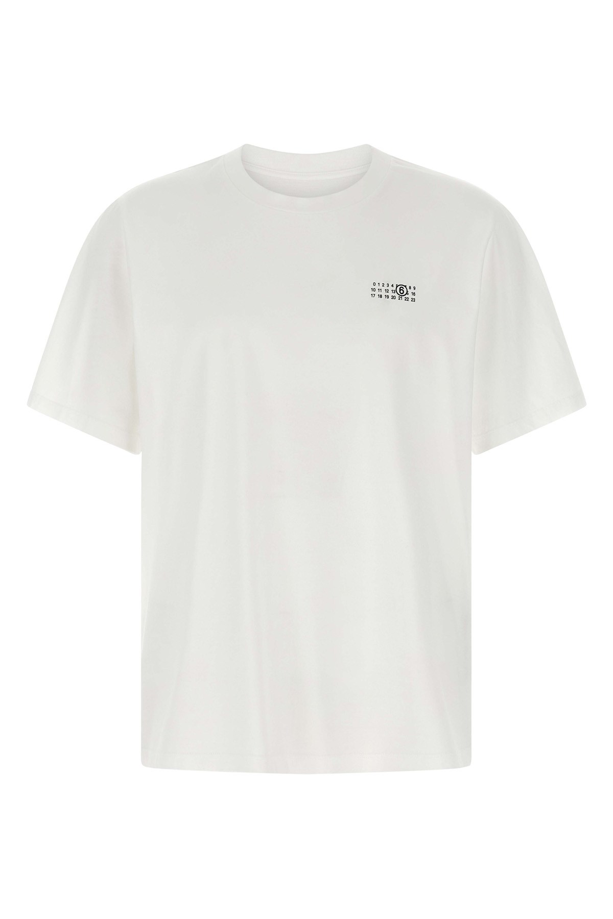Mm6 Maison Margiela Mm6 By Maison Margiela Cotton Jersey Printed T-shirt With Crewneck In Multi