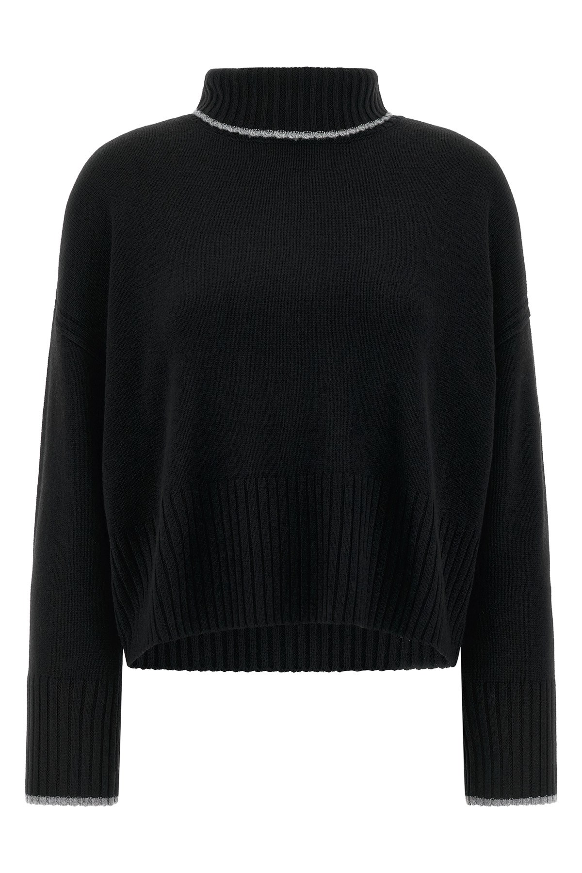 Pinko 'falkland' Turtleneck Sweater In Black