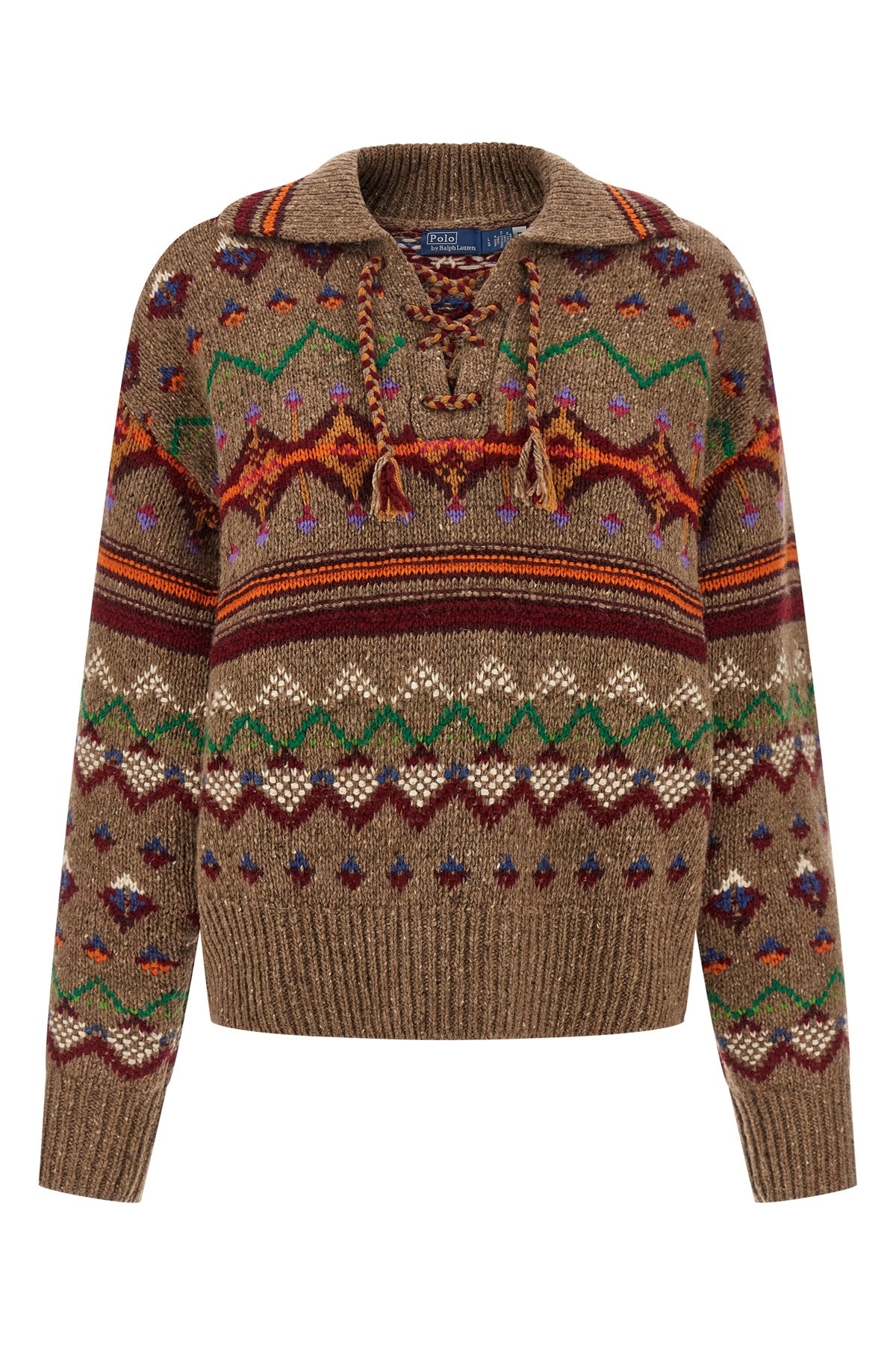 Polo Ralph Lauren Jacquard Sweater In Multi