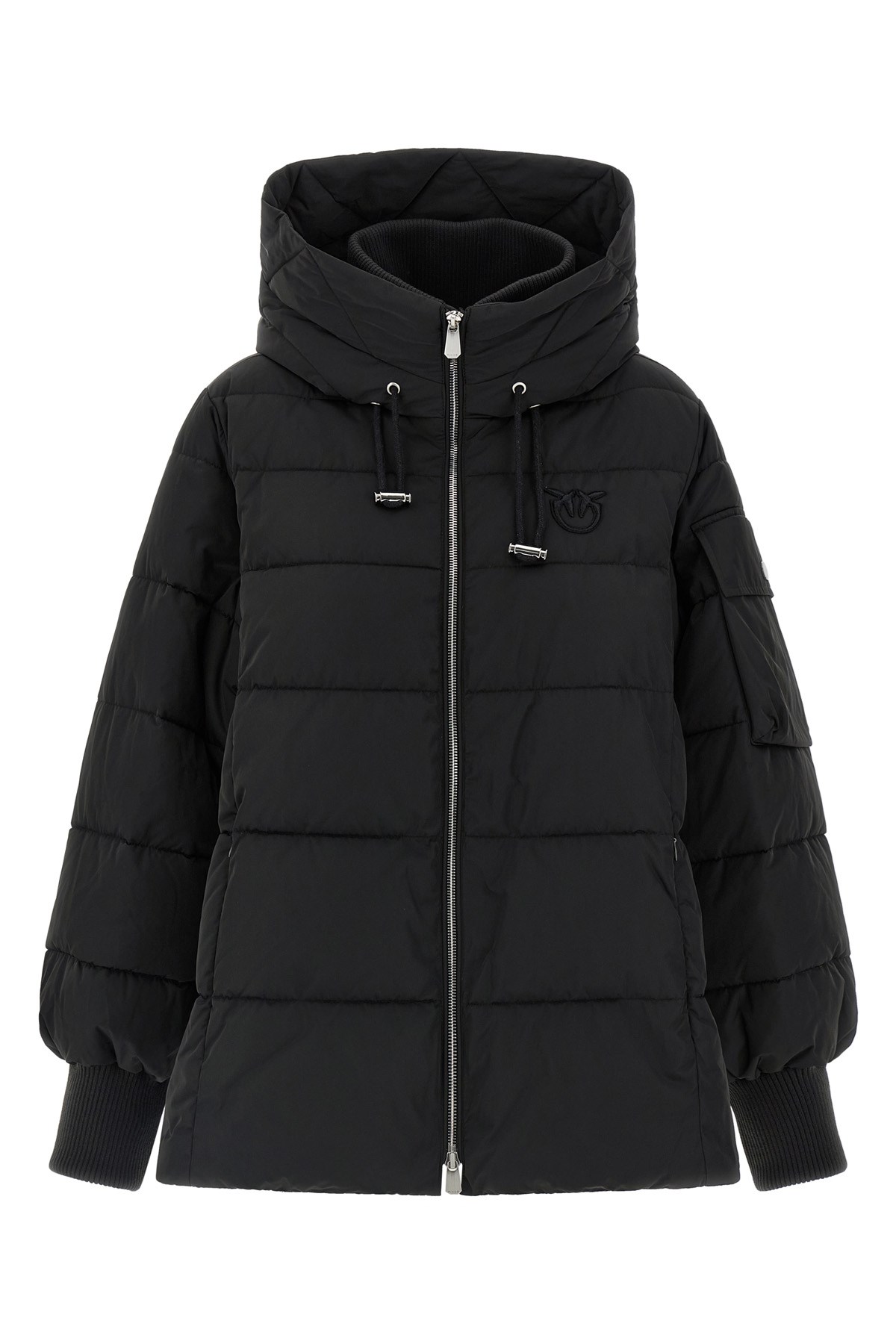 Pinko Crusca Down Jacket In Black