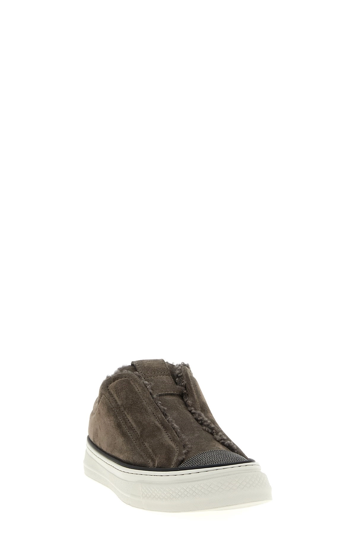 【関税＆送料込み】Brunello Cucinelli 'Precious Toe' Sneake Brunello cucinelli 'precious toe' sneakers available on