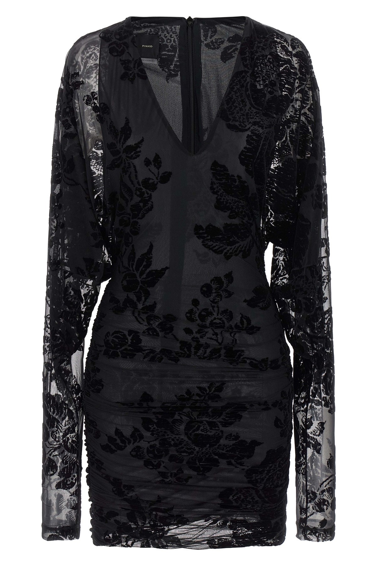 Pinko Roulette Dress In Black
