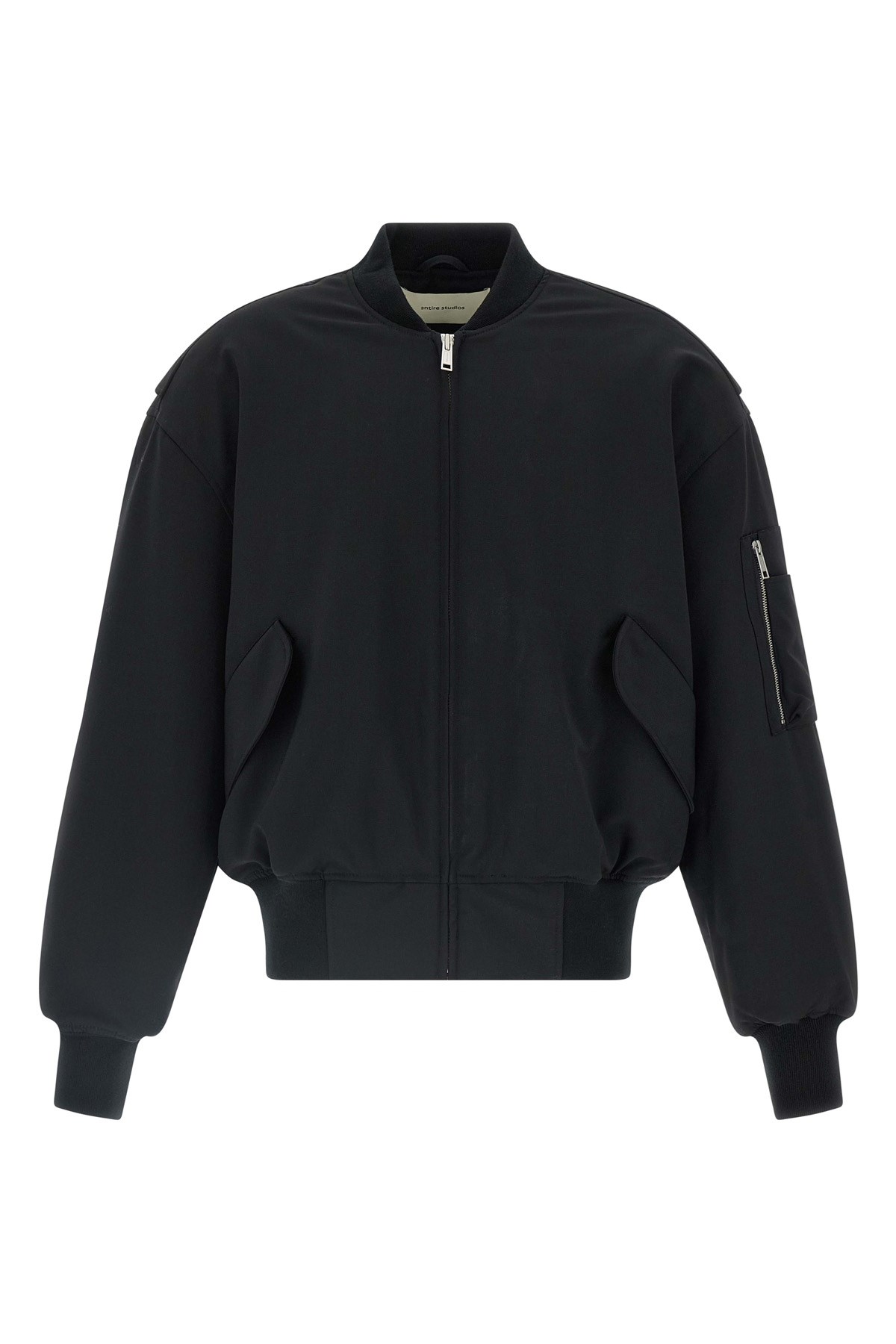 Entire Studios Broad Puffer Jackets Black In Black
