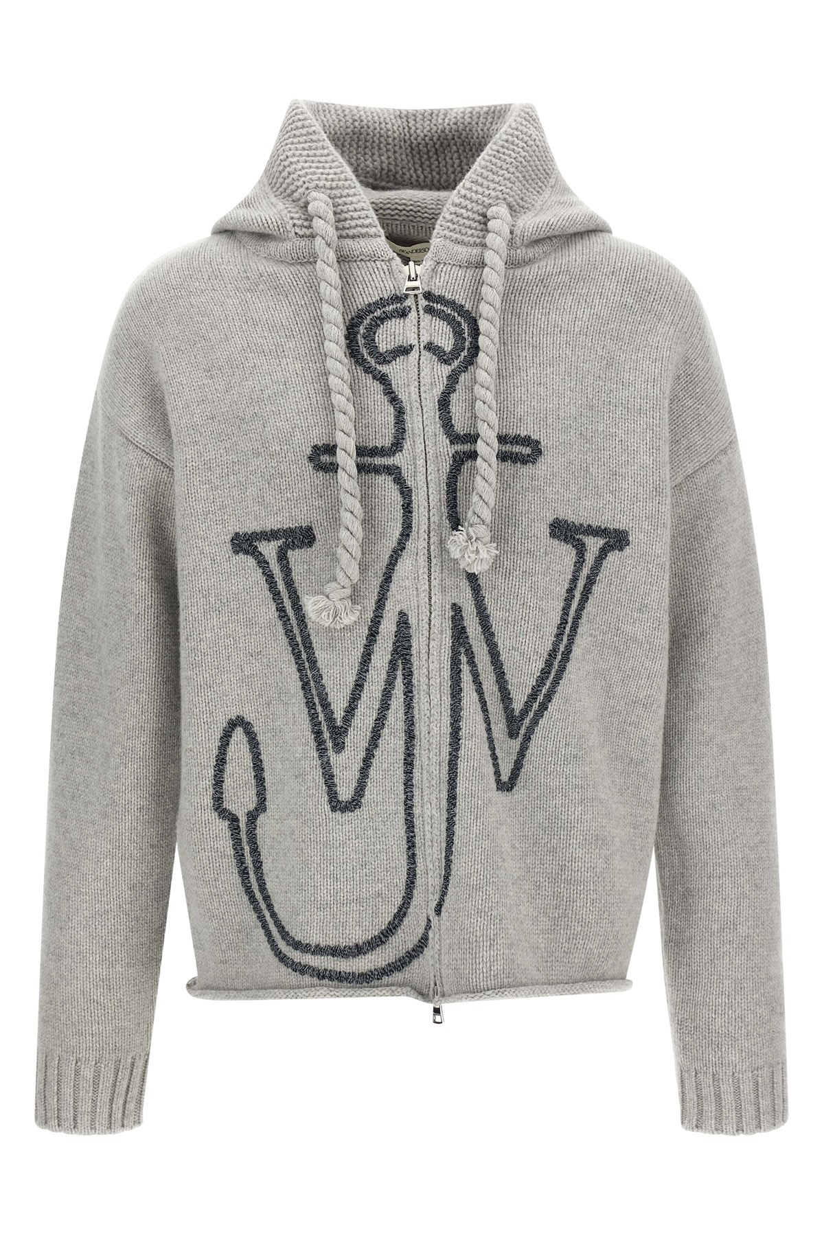 Jw Anderson Grey Sweaters & Knitwear - Cardigans Men In Gray