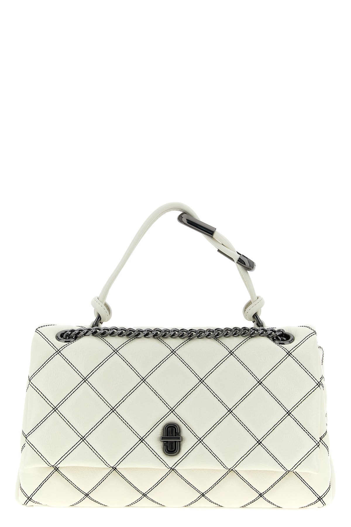 Marc Jacobs 'the Bi-color Quilted Dual' Medium Shoulder Bag In Multi