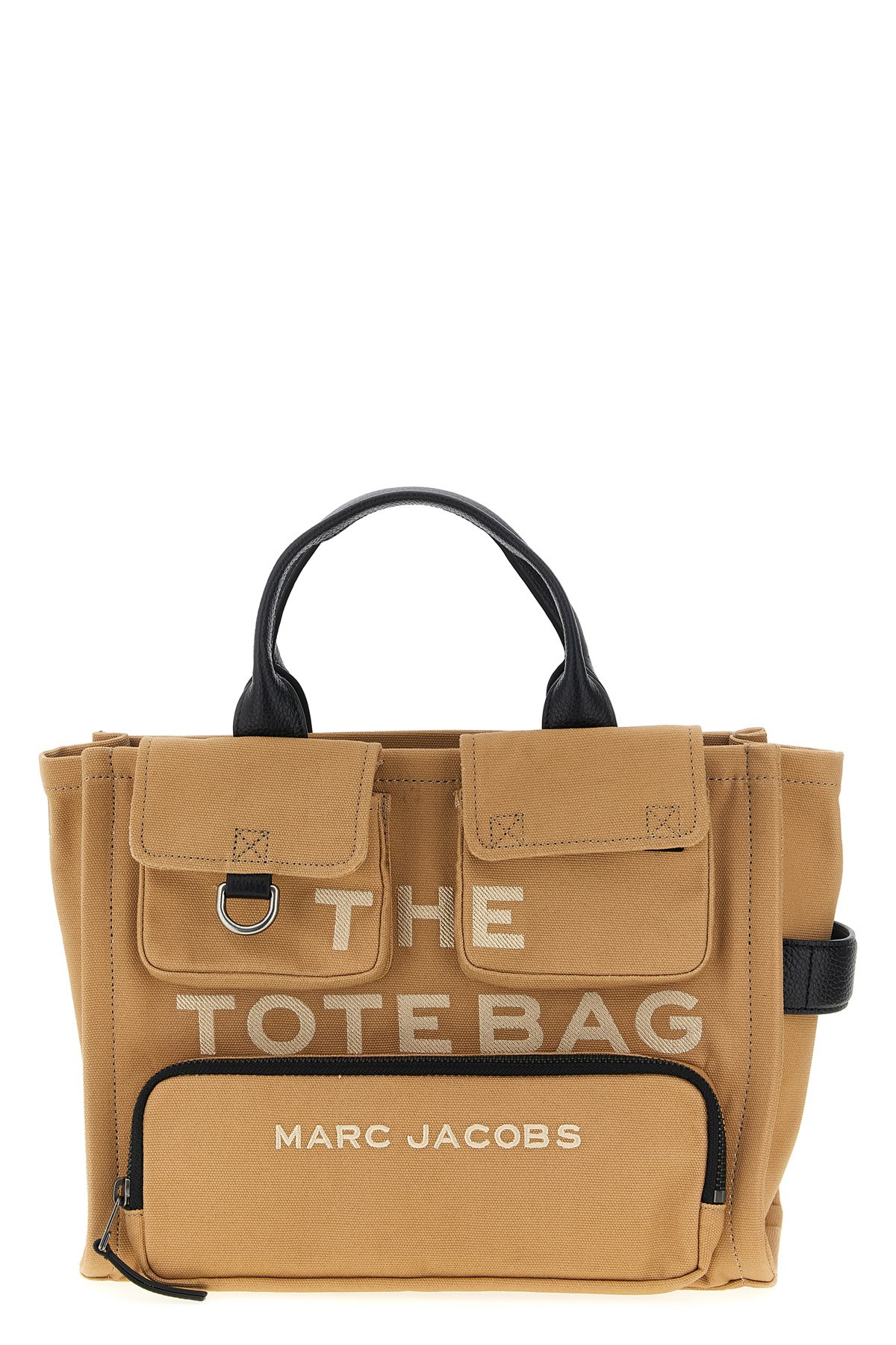 Marc Jacobs 'the Cargo Canvas Medium Tote' Handbag In Brown