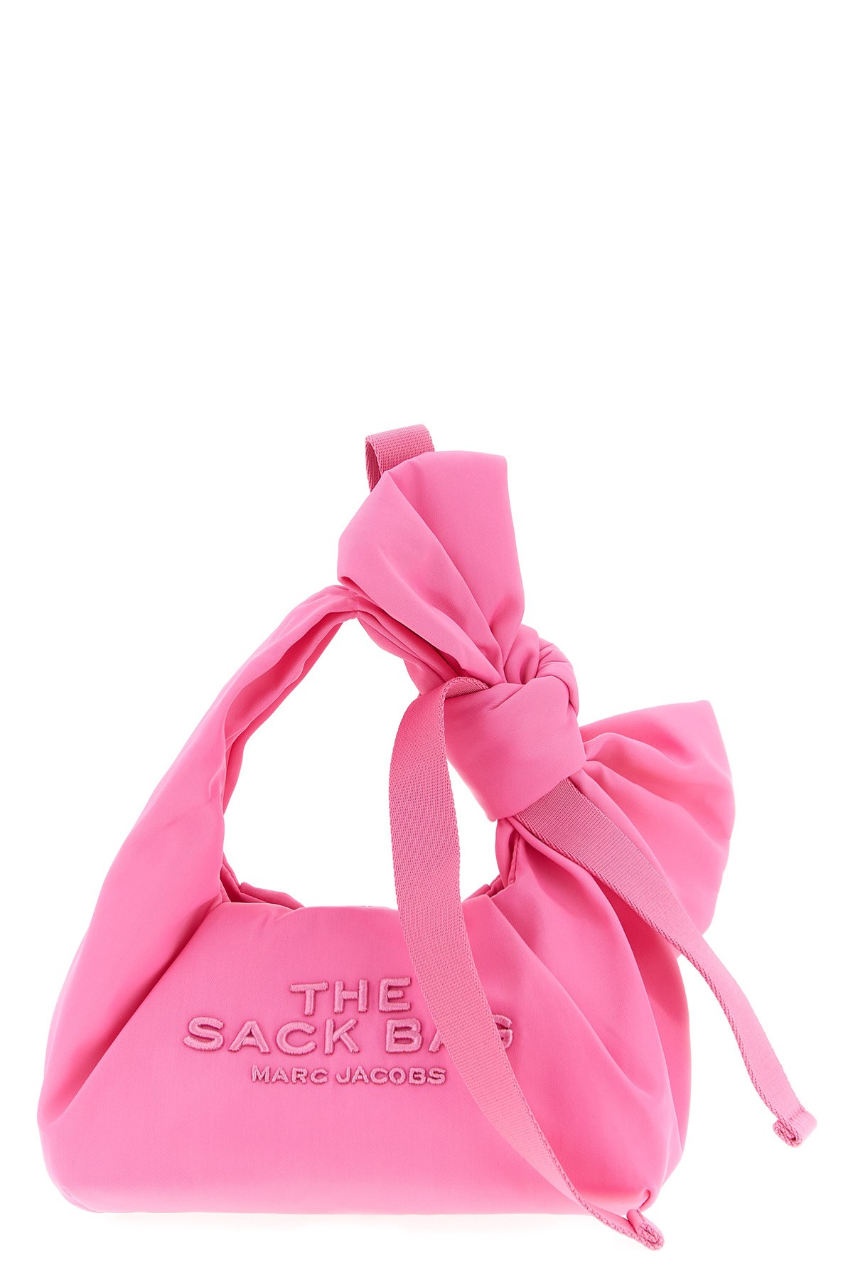 Marc Jacobs 'the Bow Nylon Mini Sack' Handbag In Pink