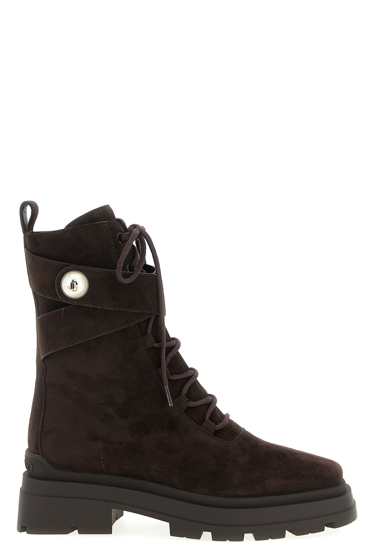 Jimmy Choo 'noemi' Combat Boots In Brown