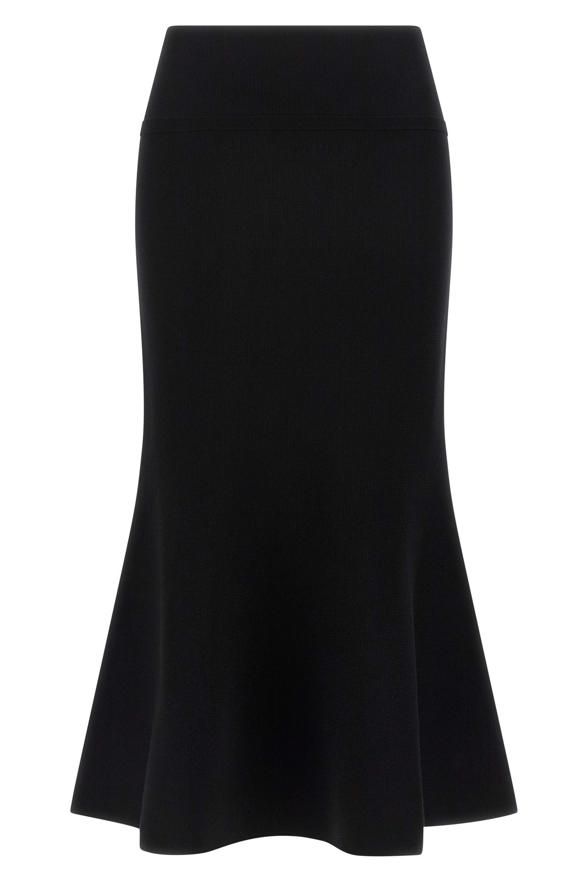 Twinset Wool Skirt In Black