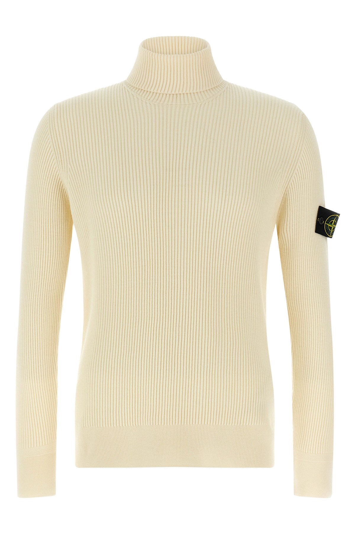 Stone Island Wool Sweater Sweaters And Cardigans White In Neutral