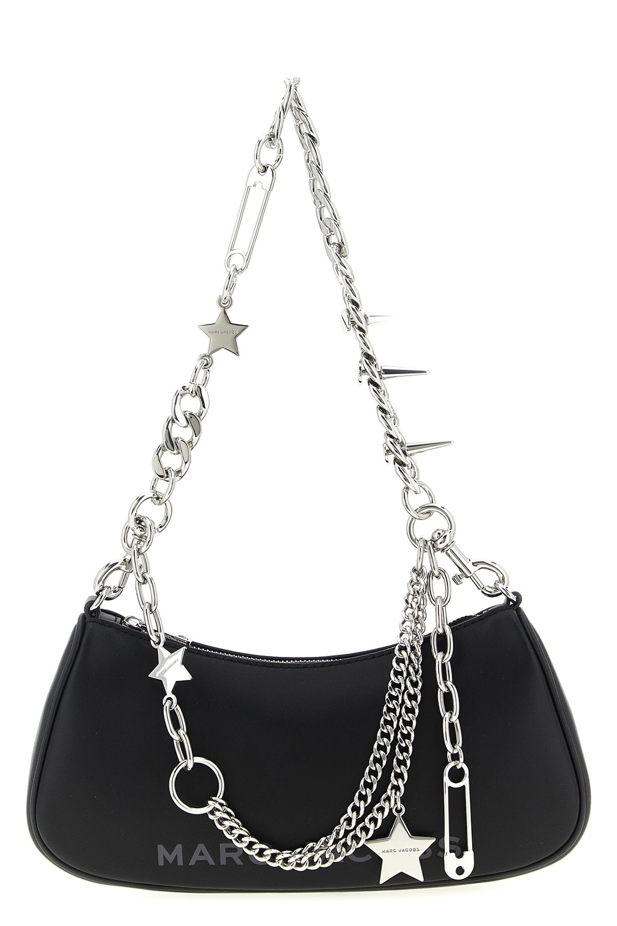 Marc Jacobs 'the Star Charm' Shoulder Bag In Black