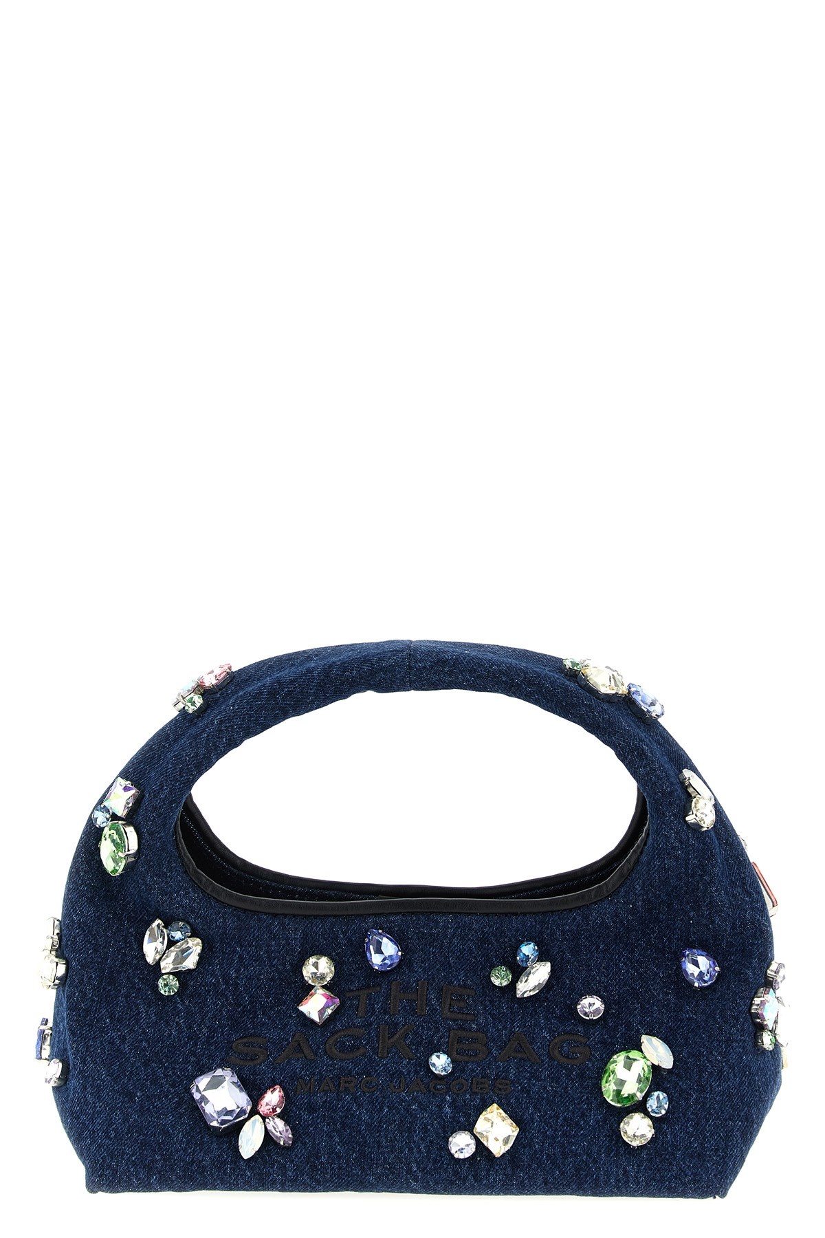 Marc Jacobs 'the Gem Denim Mini Sack' Handbag In Blue