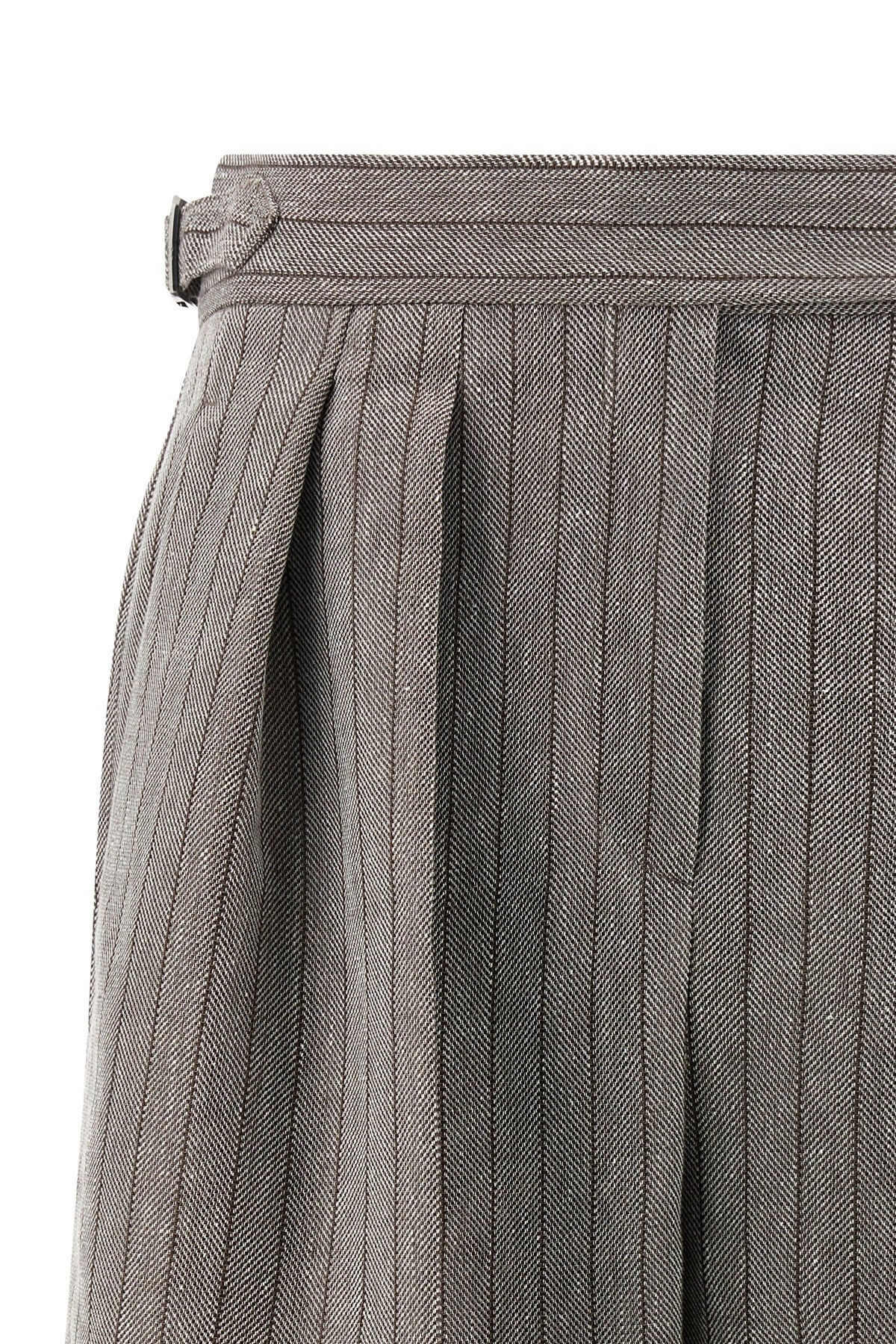 Brunello cucinelli Herringbone bermuda shorts available on