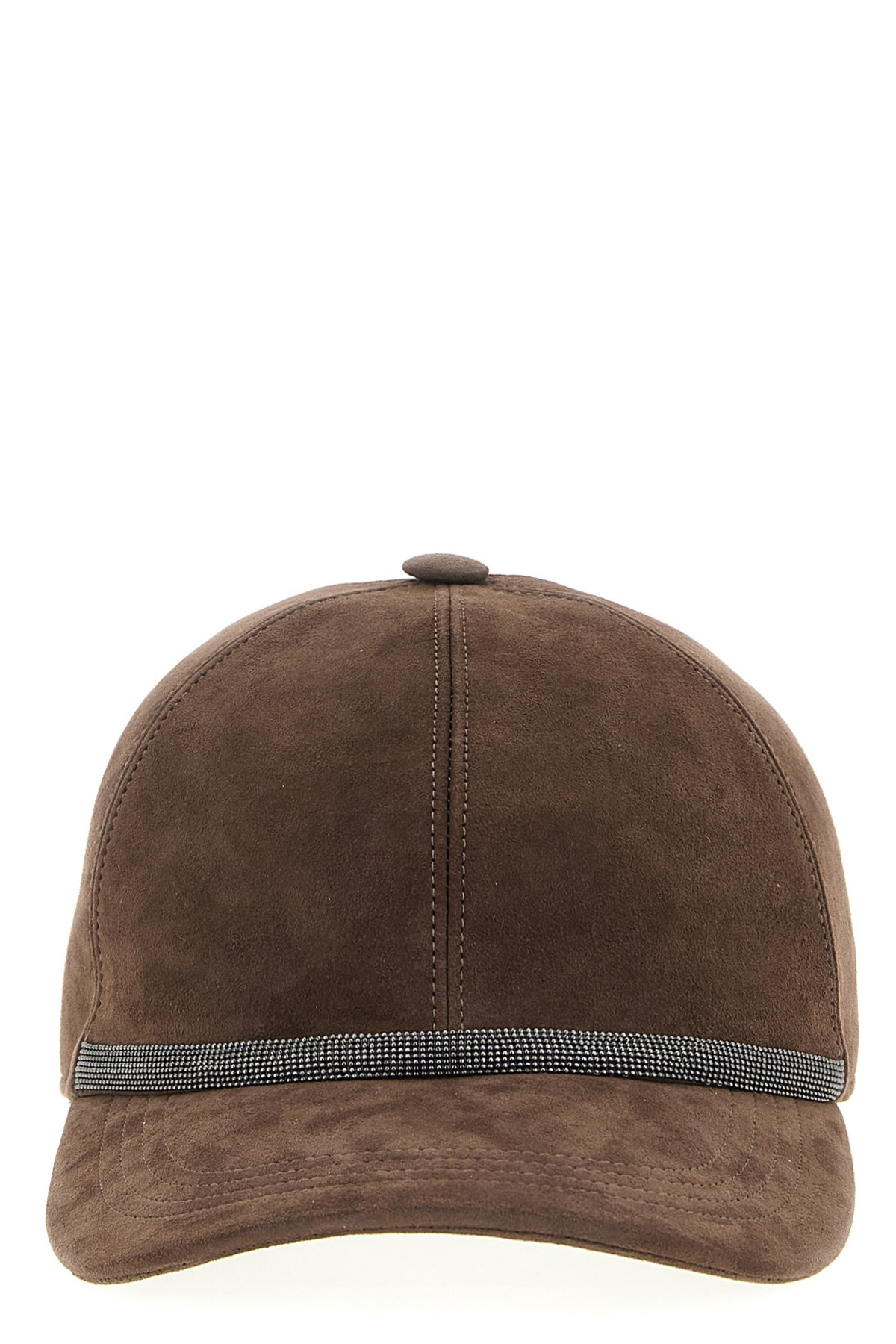 Brunello Cucinelli 'baseball' Cap In Brown