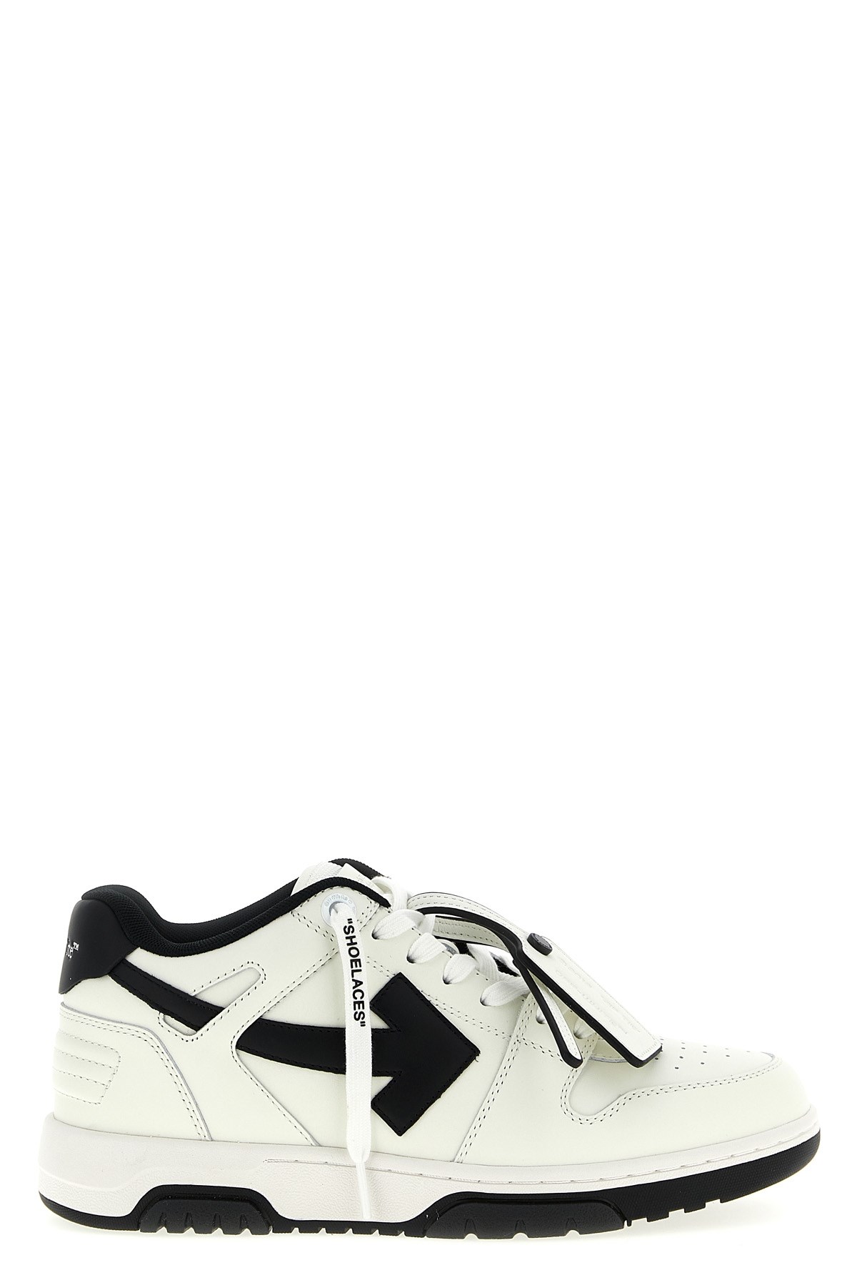 Off-white Out Of Office Arrow-logo Leather Sneakers In White