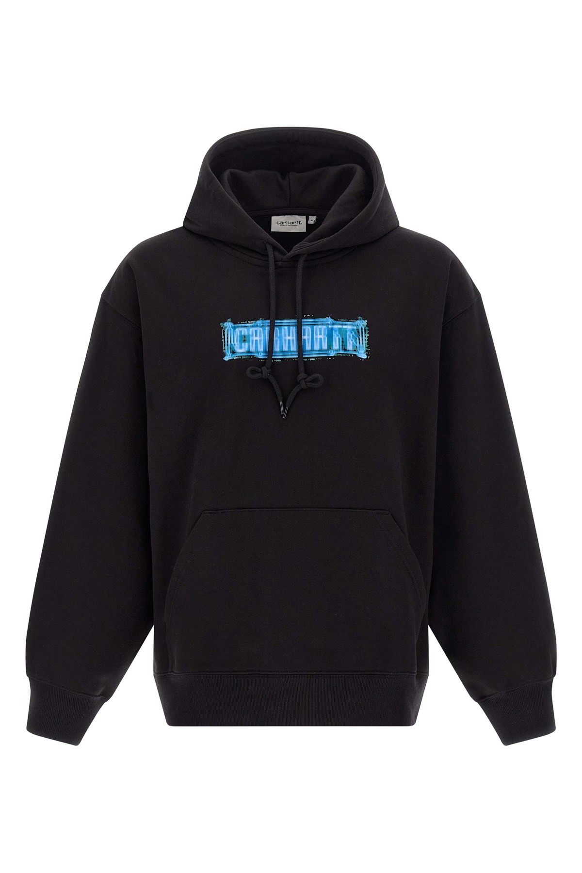 Carhartt Urban Graphic Hoodie Kangaroo Pocket In Black
