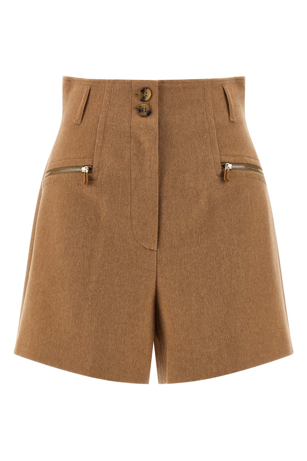 Max Mara Lola Bermuda And Short Brown In Brown