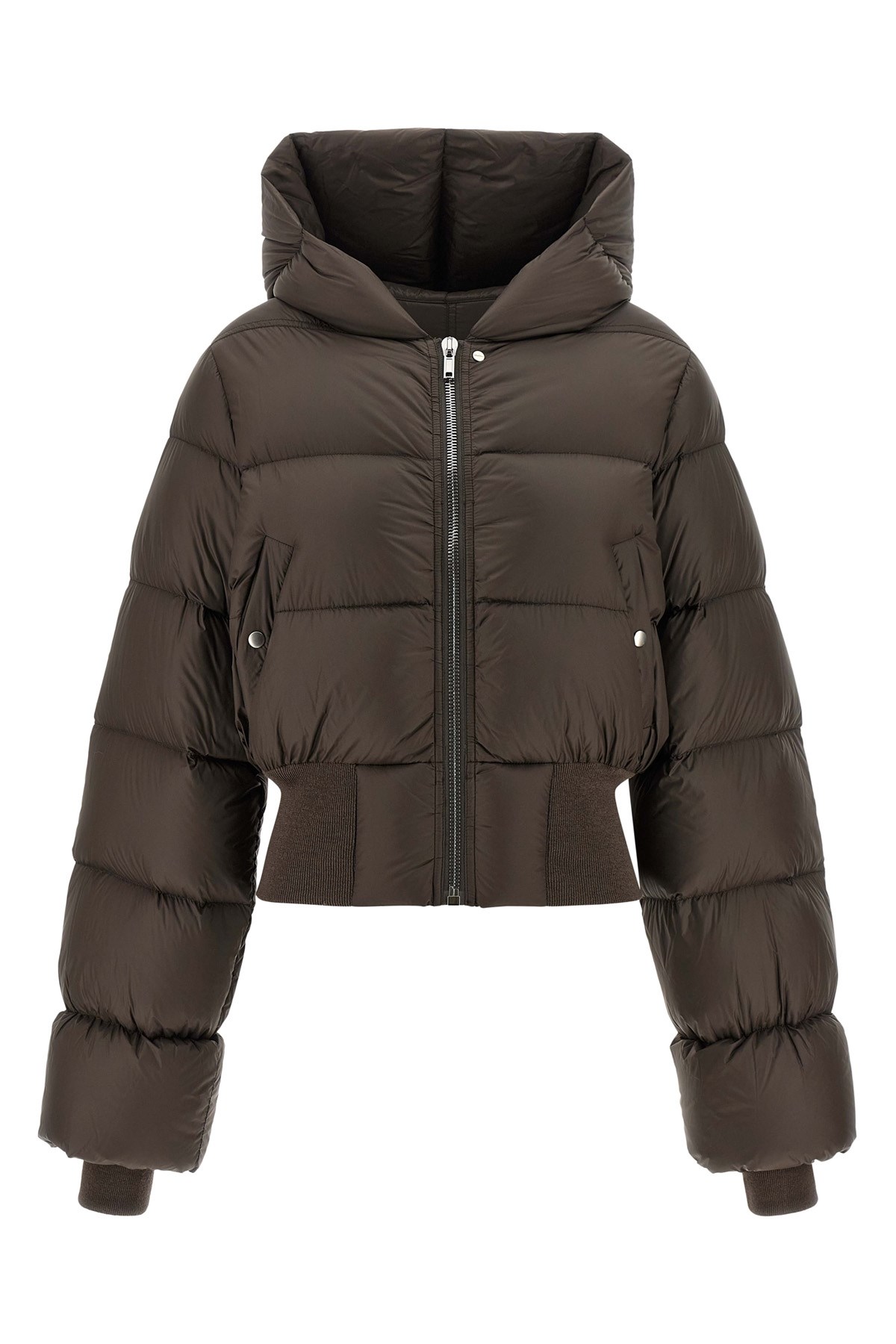 Rick Owens Bomber Jacket In Gray