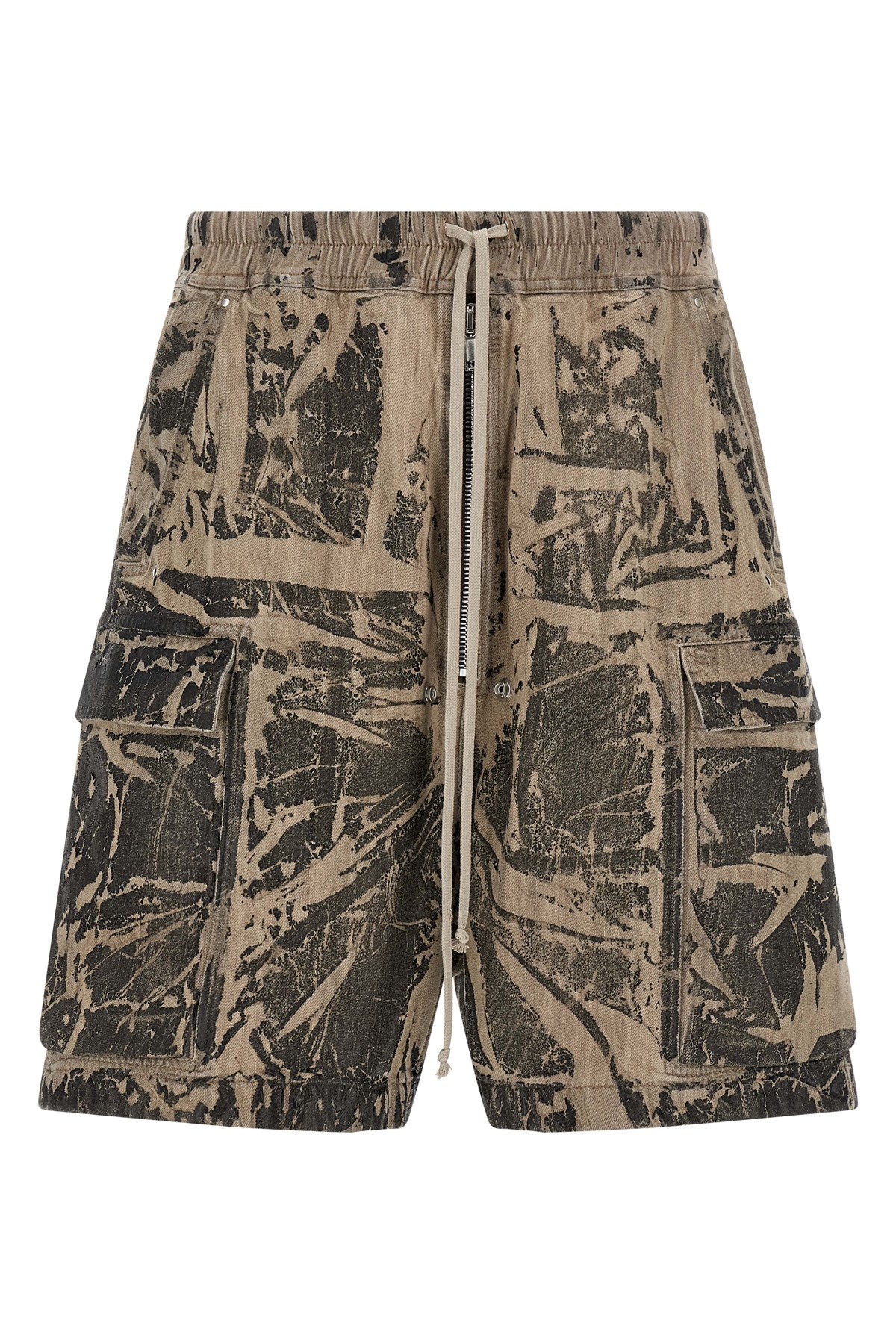 Drkshdw 'cargobela' Bermuda Shorts In Neutral