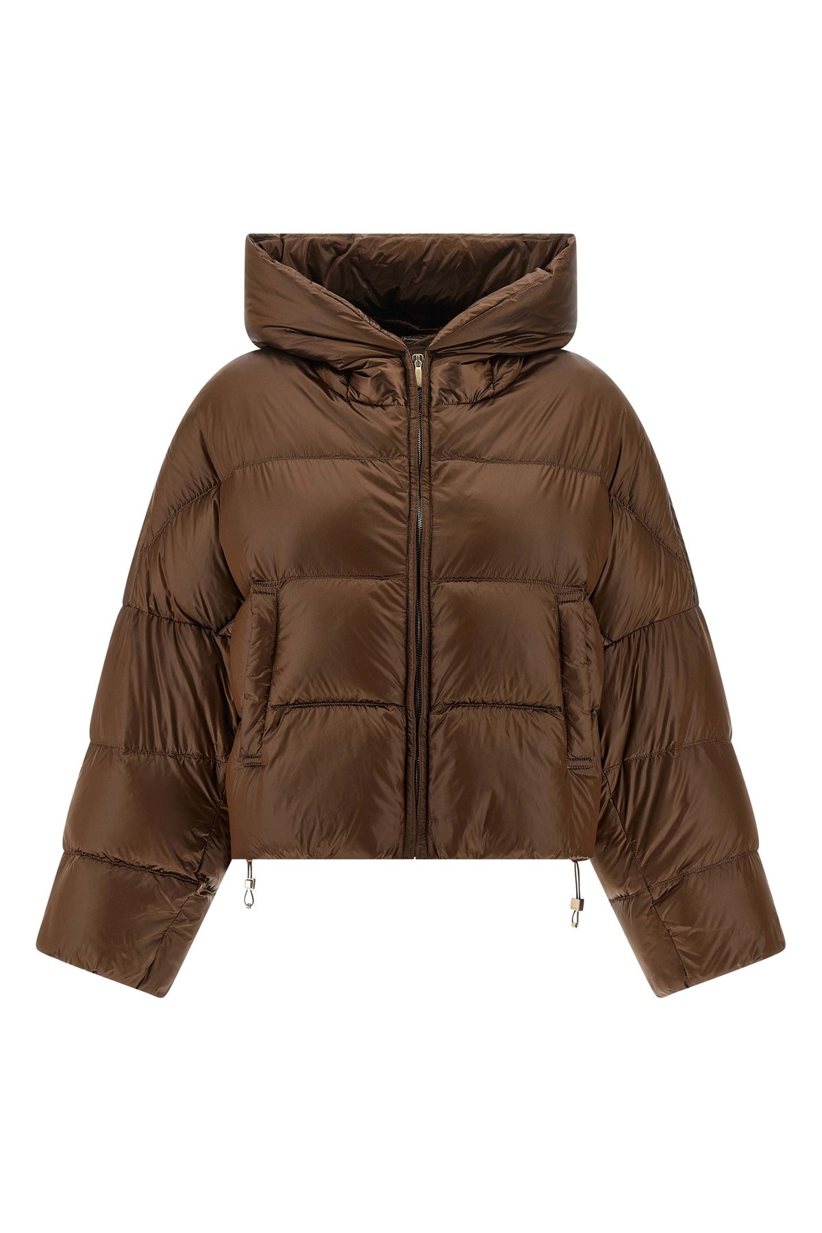 Max Mara The Cube Spaceca Down Jacket In Brown