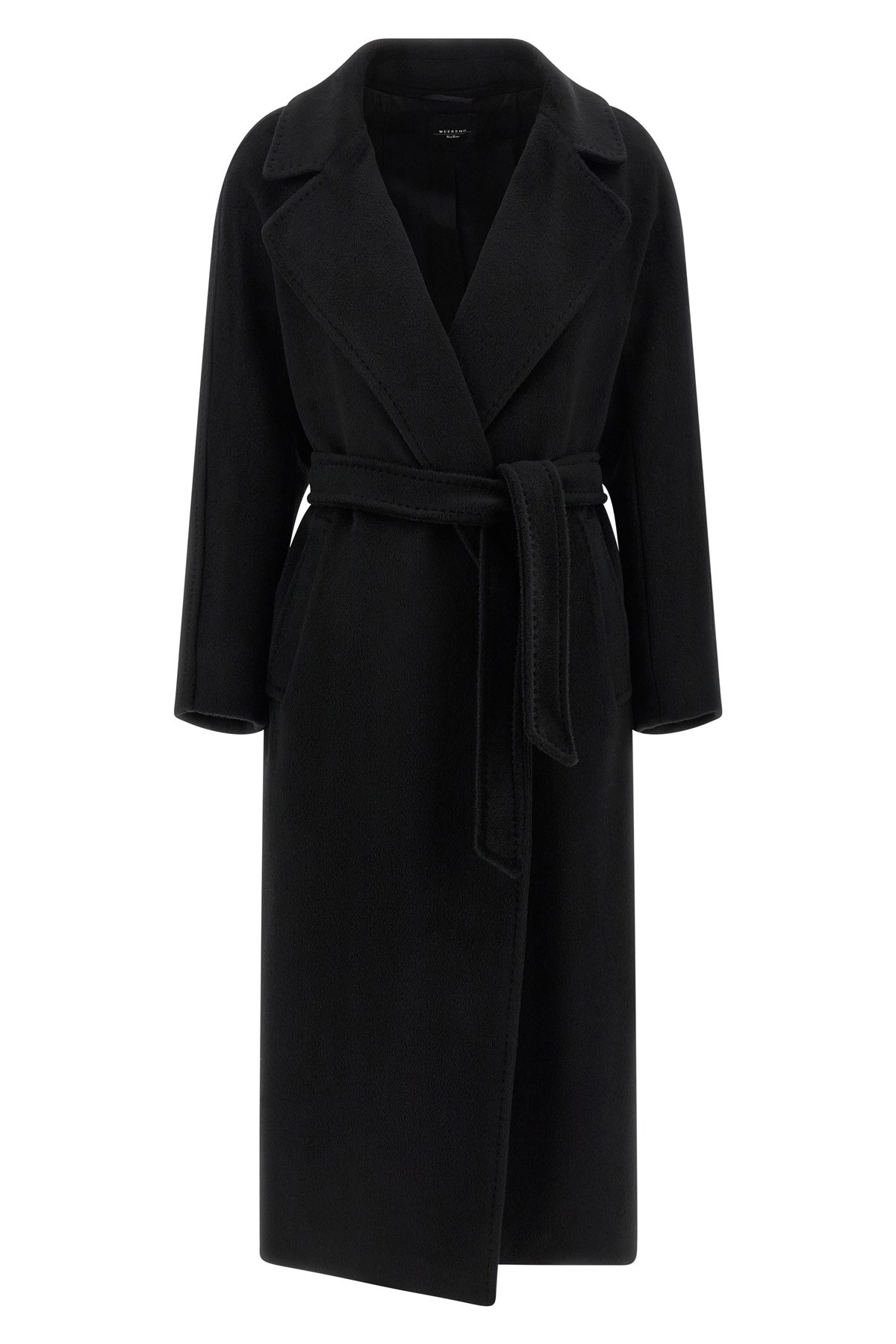 Weekend Max Mara Tempera Coat In Black