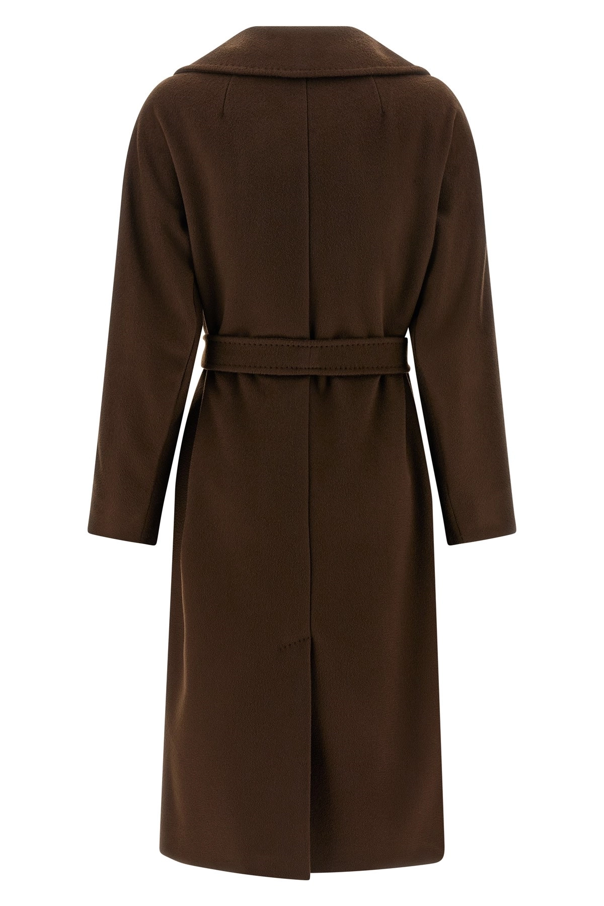 max mara lilia coat tobacco - Brown and can be customised thanks to the coordinated belt Tobacco coat | Max Mara