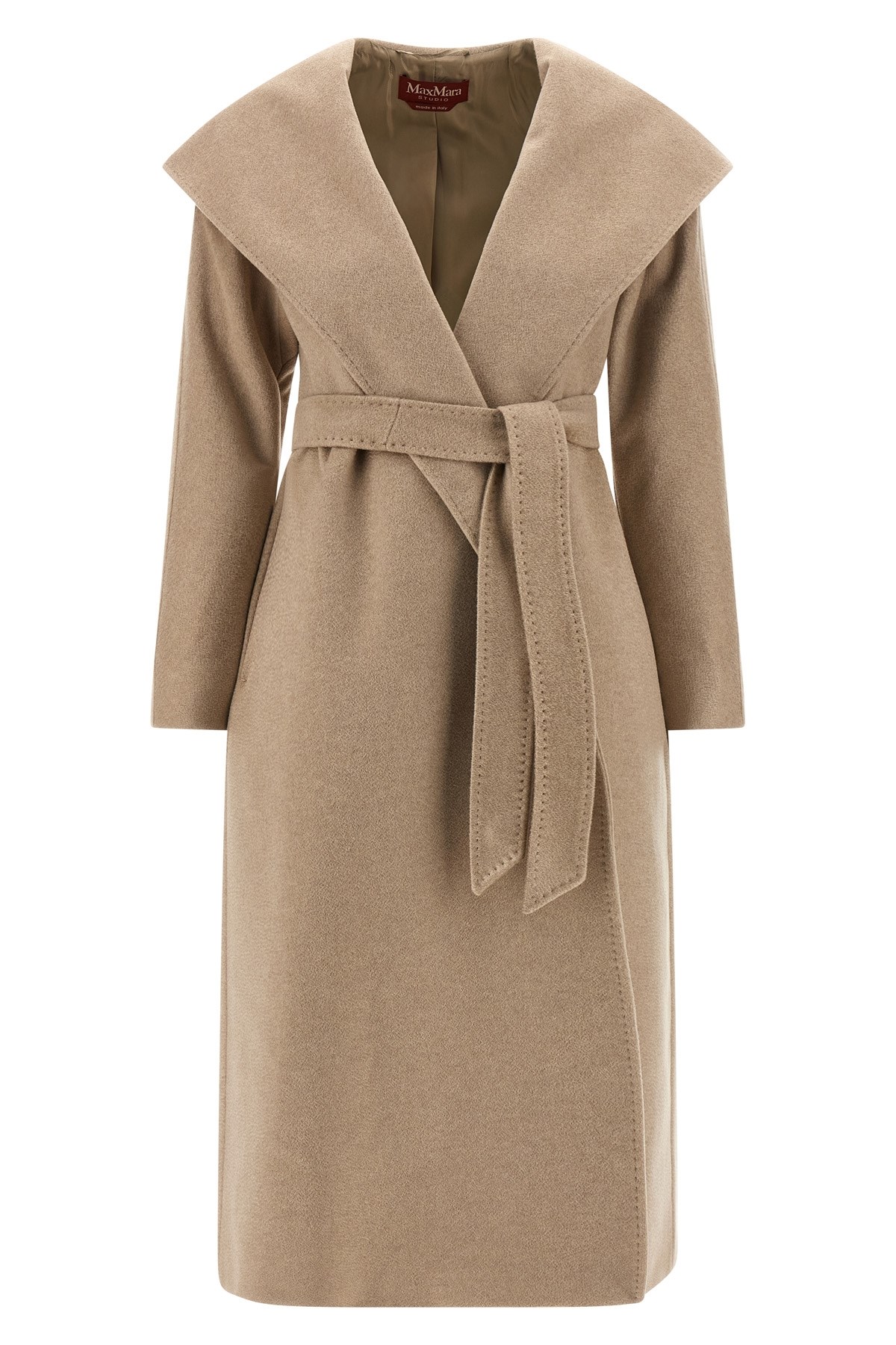 Max Mara Danton Coat In Brown