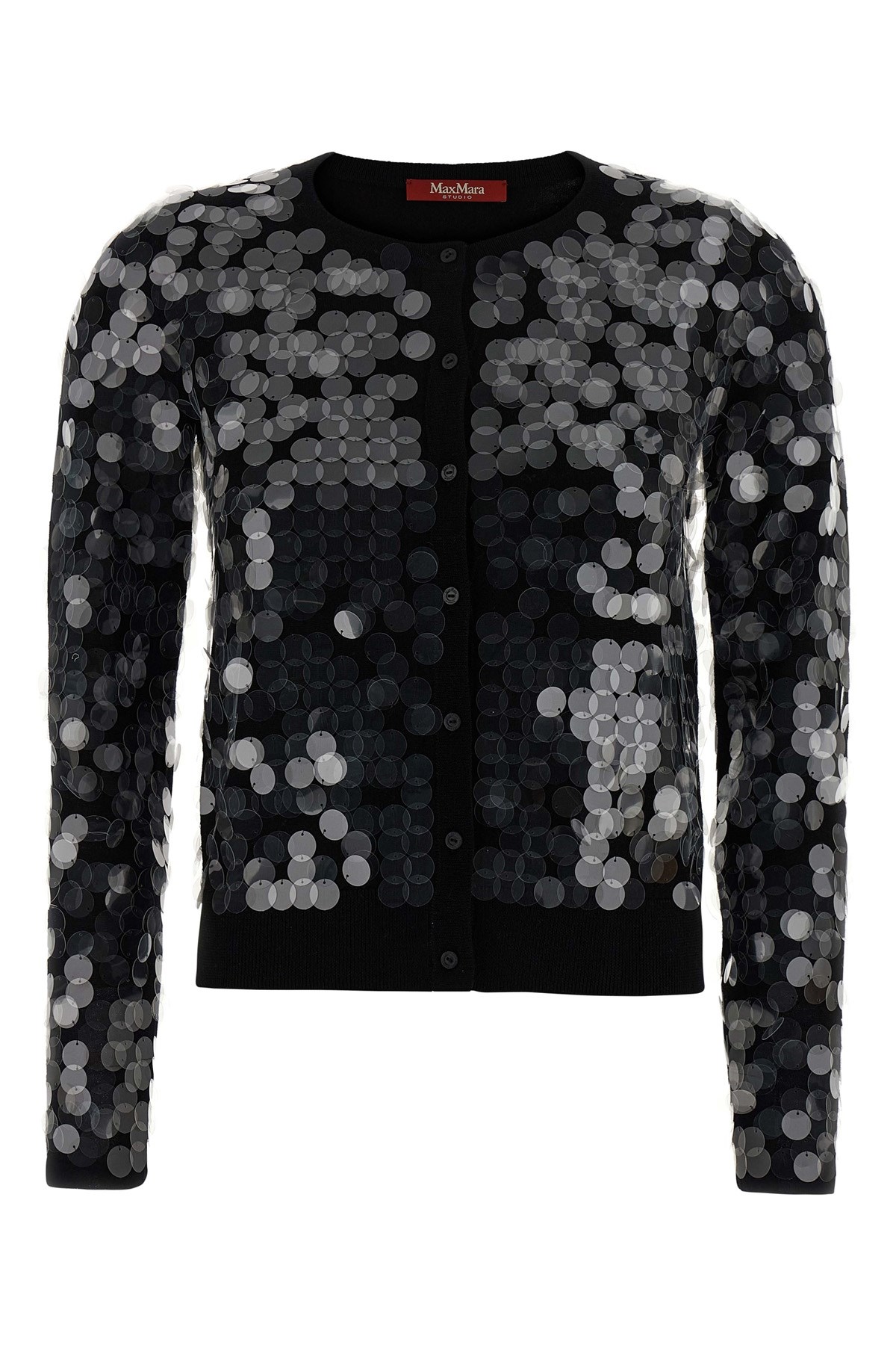 Max Mara Necton Cardigan In Black