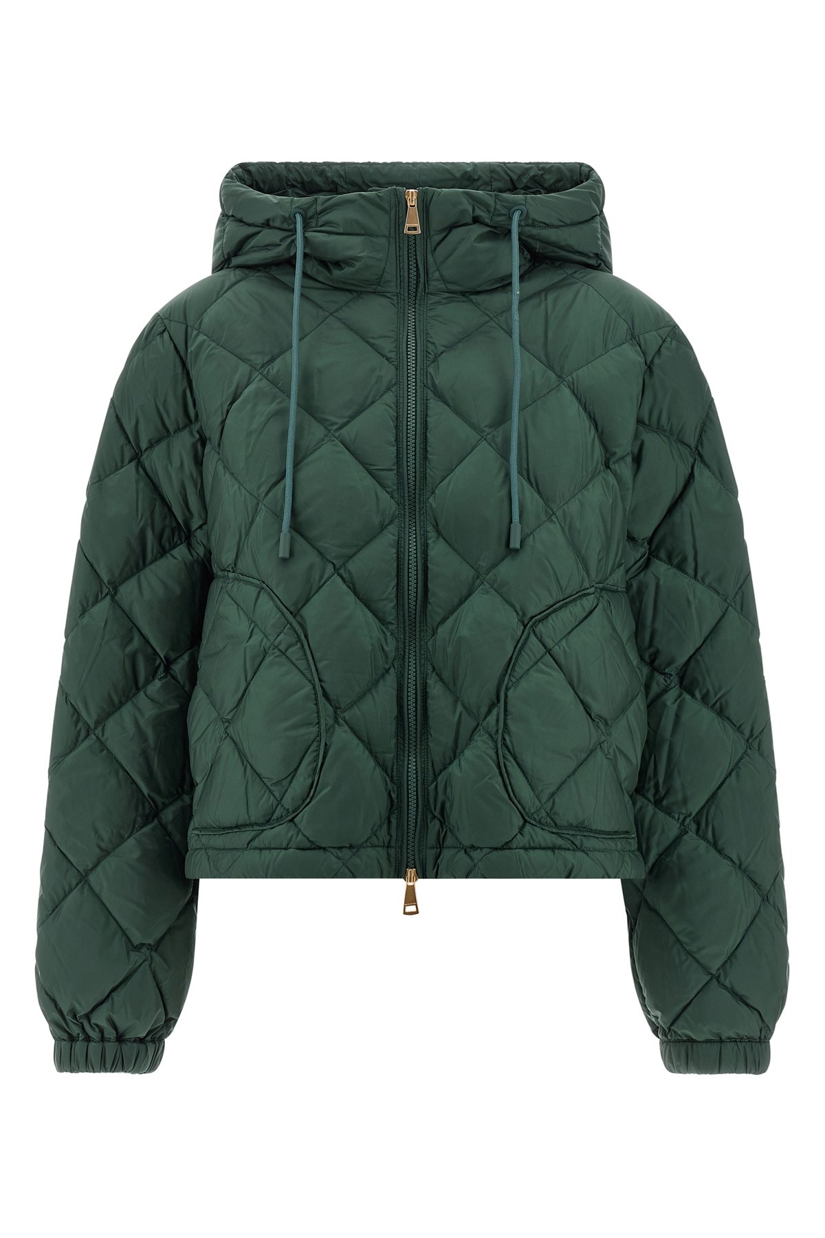 Weekend Max Mara Eris Puffer Jackets Green In Green