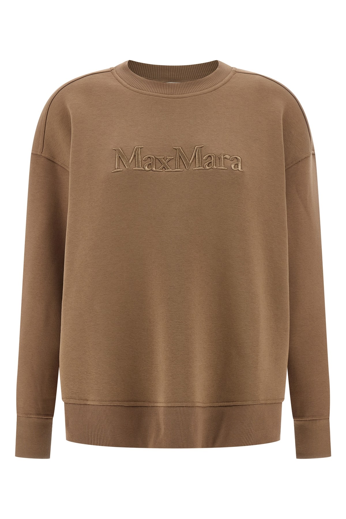 Max Mara Brown Monza Sweatshirt In Brown