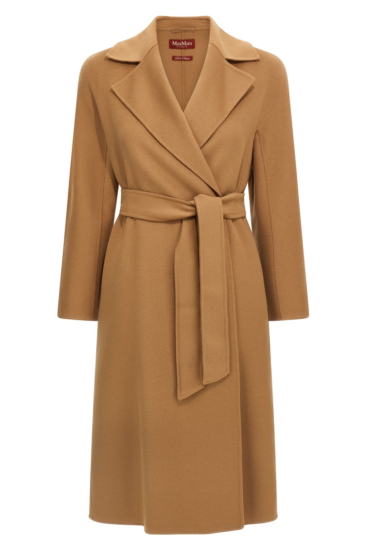Max Mara Cles Coat In Brown