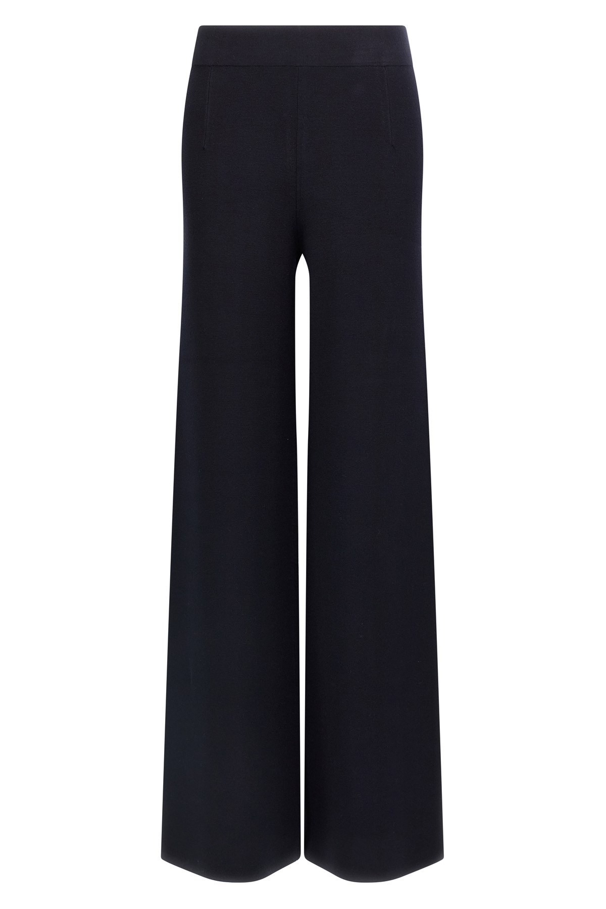 Max Mara Marzia Elastic-waist Palazzo Pants In Black