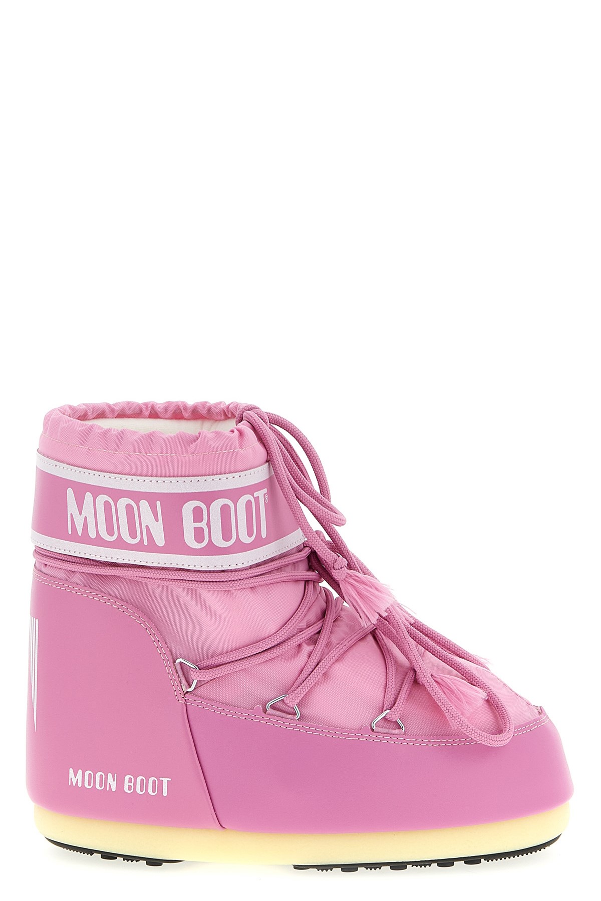 Moon Boot Icon Low Boots In Pink