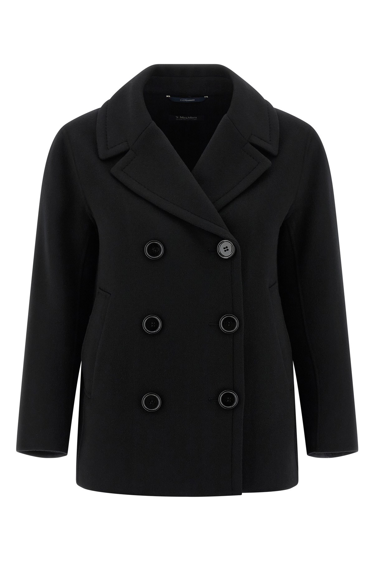 Atlein 'crushed velvet' coat available on julian-fashion.com Atlein 'crushed velvet' coat available on julian-fashion.com