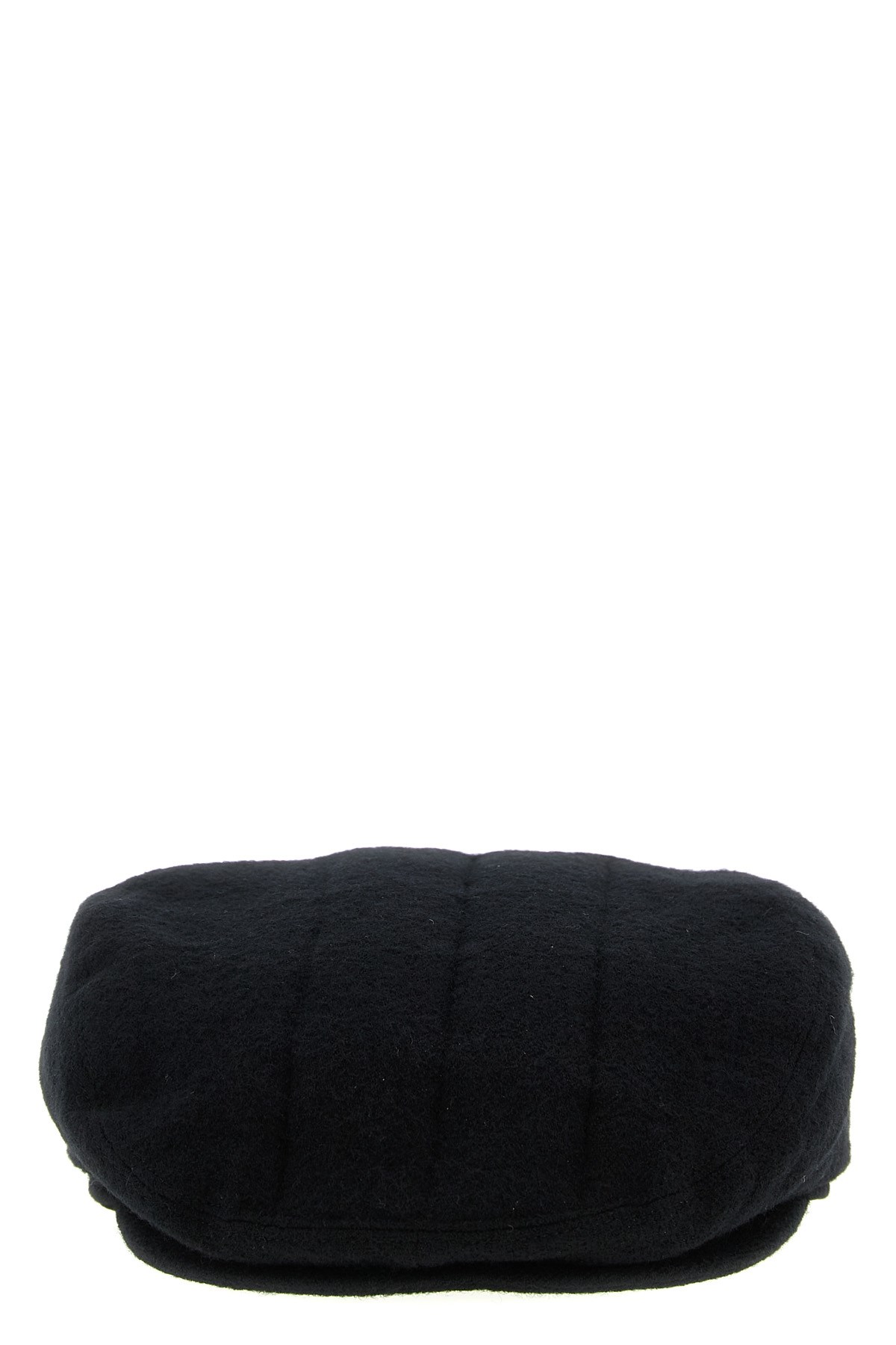 Yohji Yamamoto Quilted Soft Structured Hunting Headwear In Black