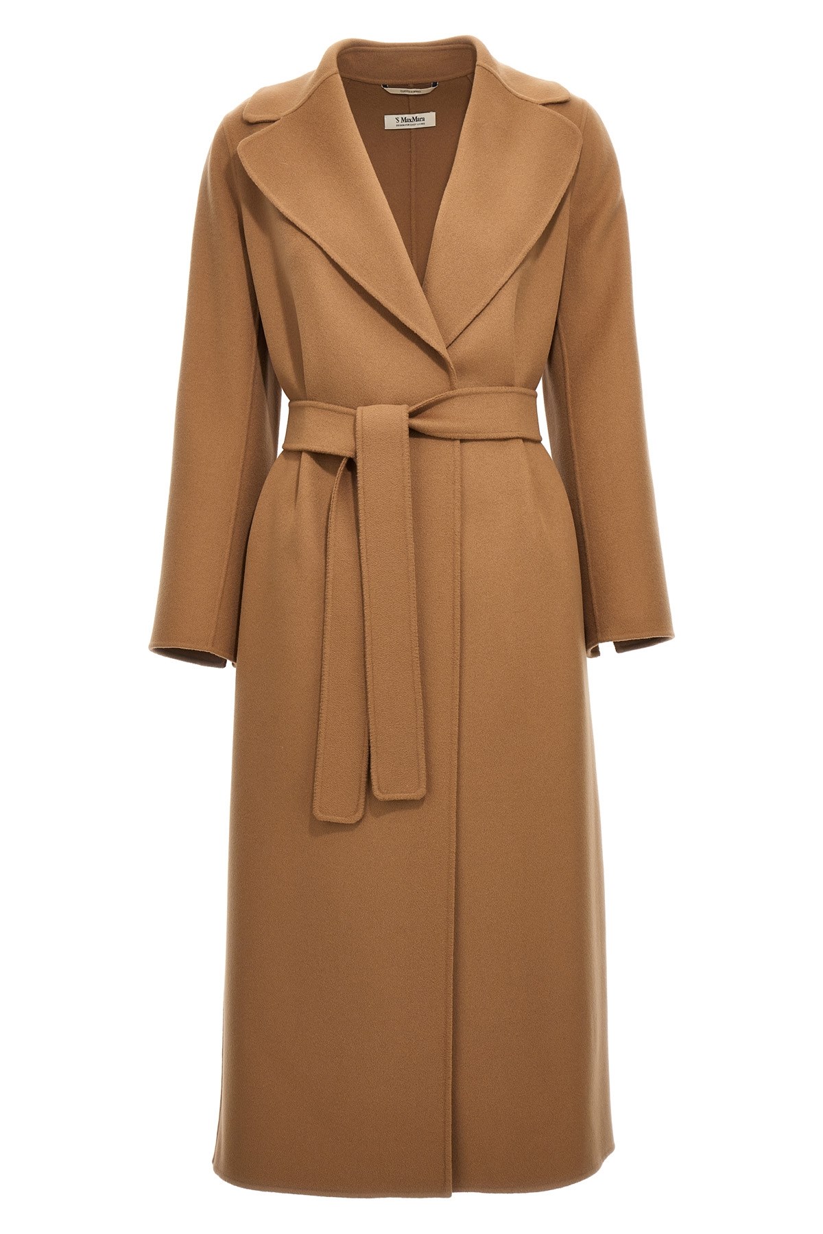 Max Mara 'poldo' Coat In Brown
