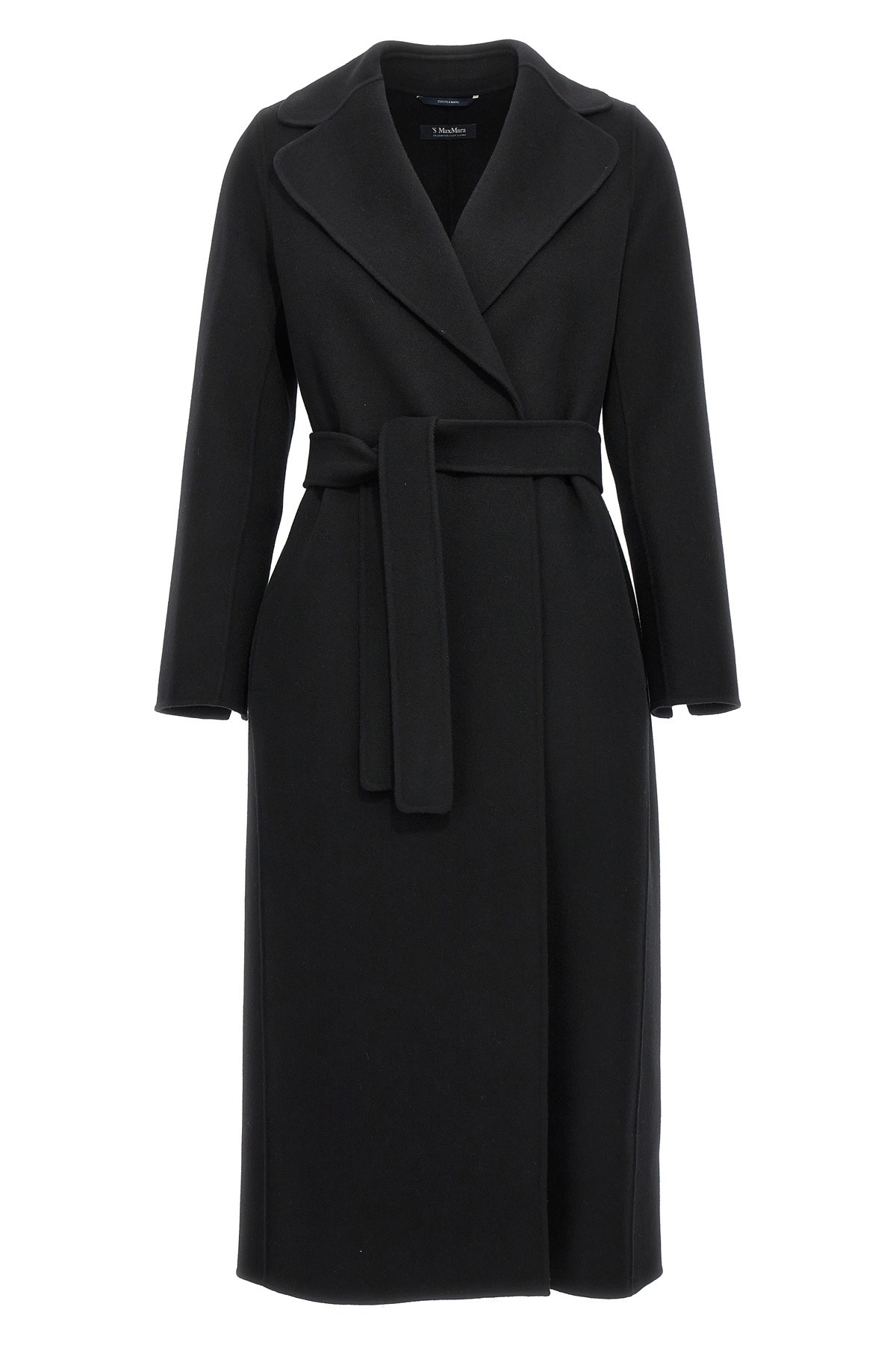 Max Mara 'poldo' Coat In Black