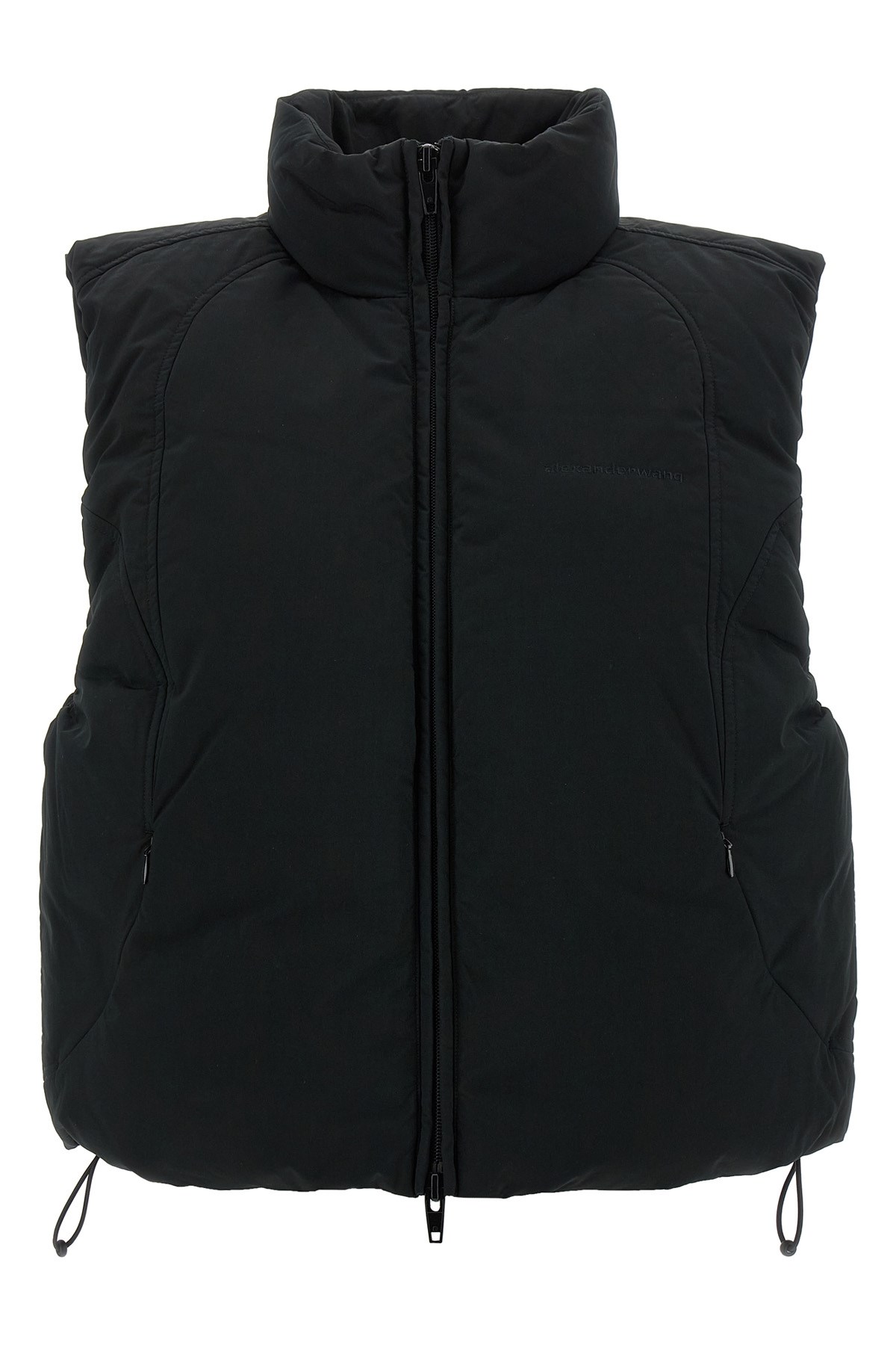 Alexander Wang Padded Gilet In Black