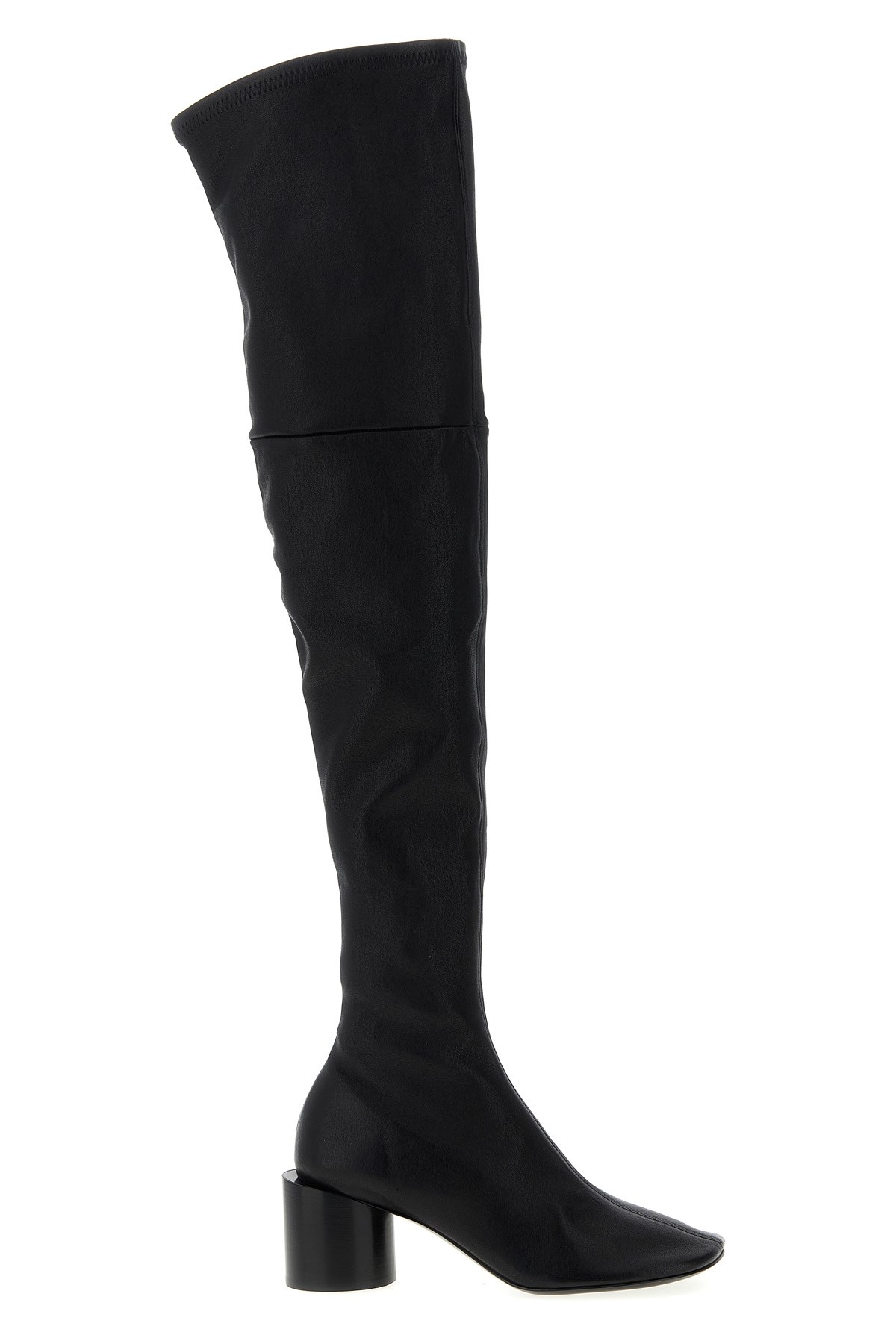 Jil Sander Nappa Boots In Black