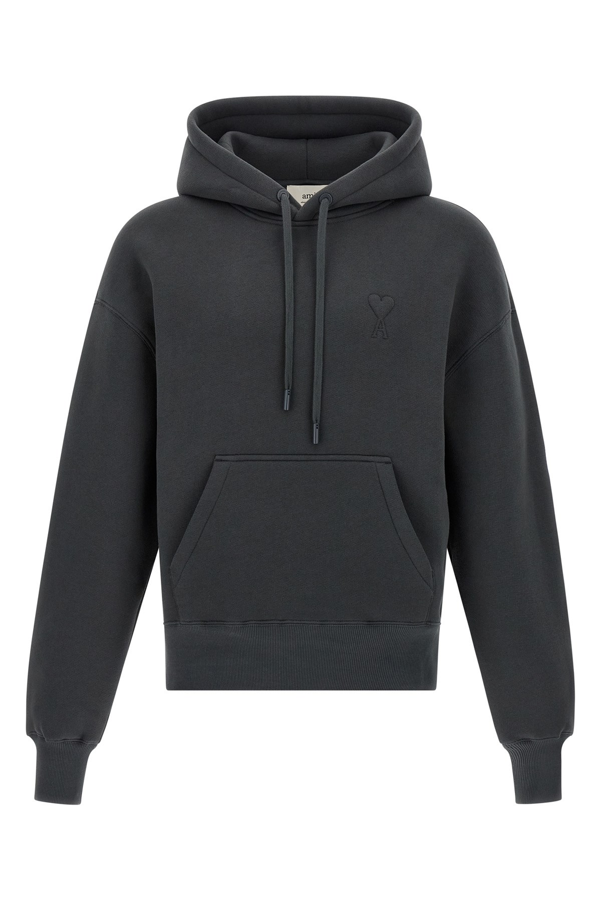 Ami Alexandre Mattiussi Ami De Coeur Sweatshirt Gray In Animal Print